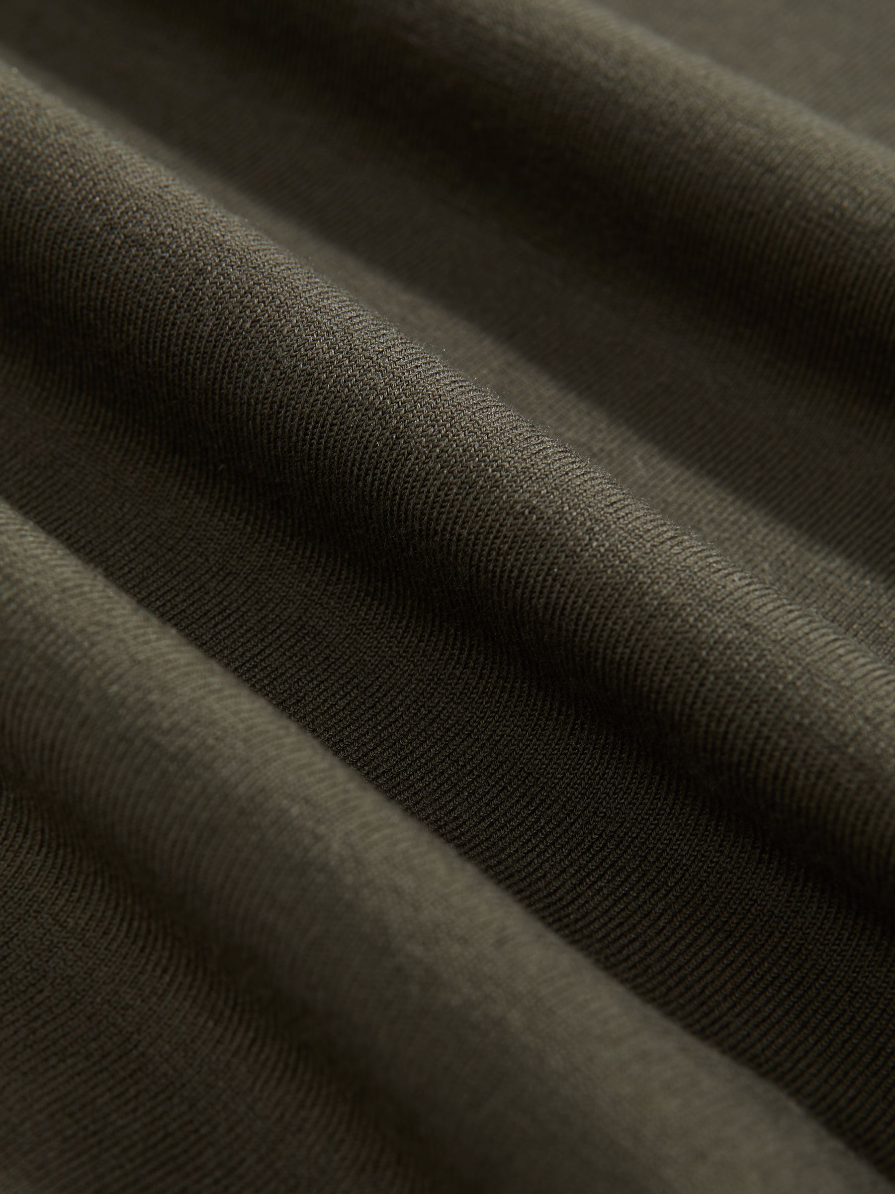 Atelier Knitted Silk-Blend Top in Khaki