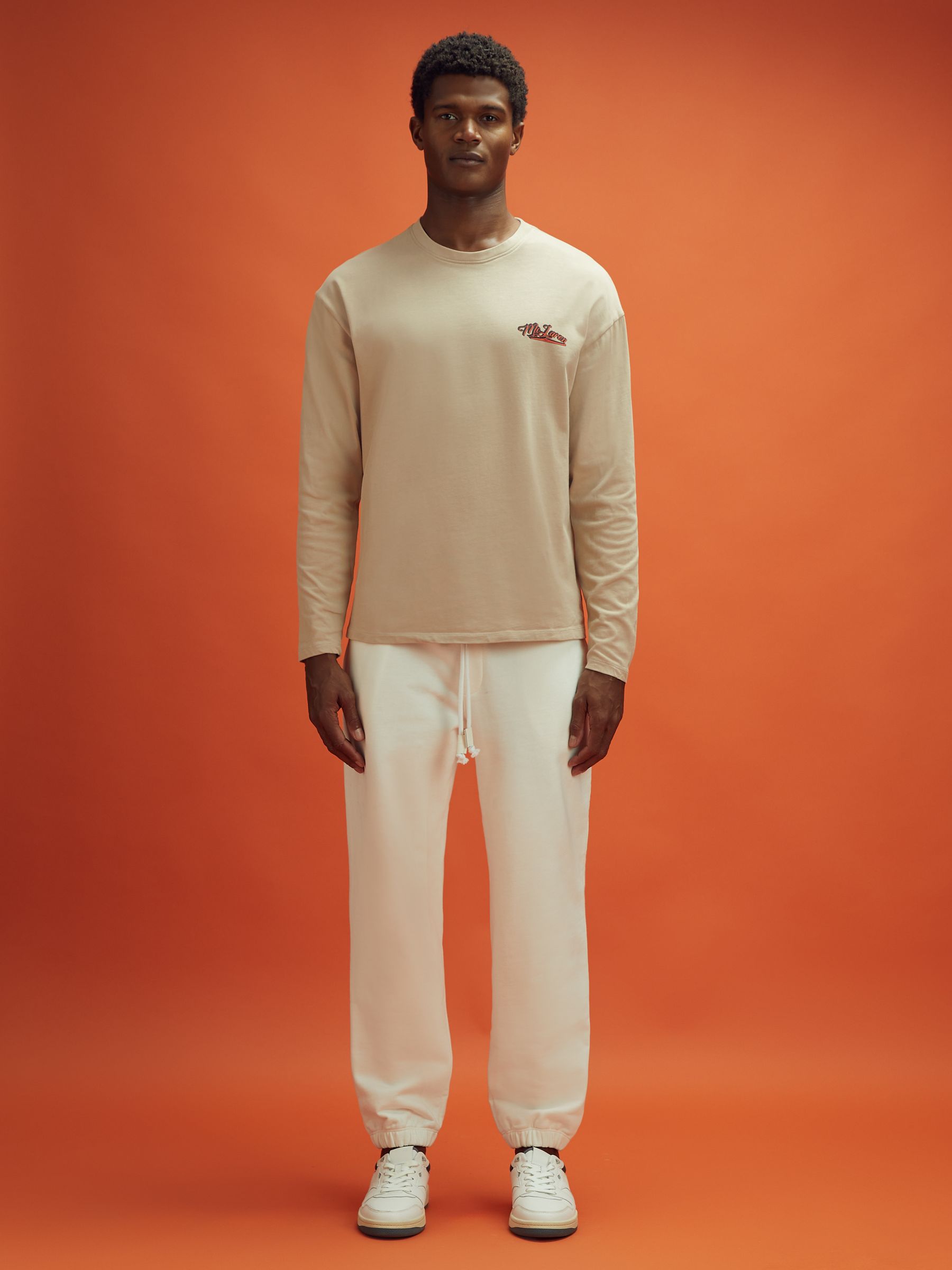 McLaren F1 Crew Neck Tour T-Shirt in Taupe