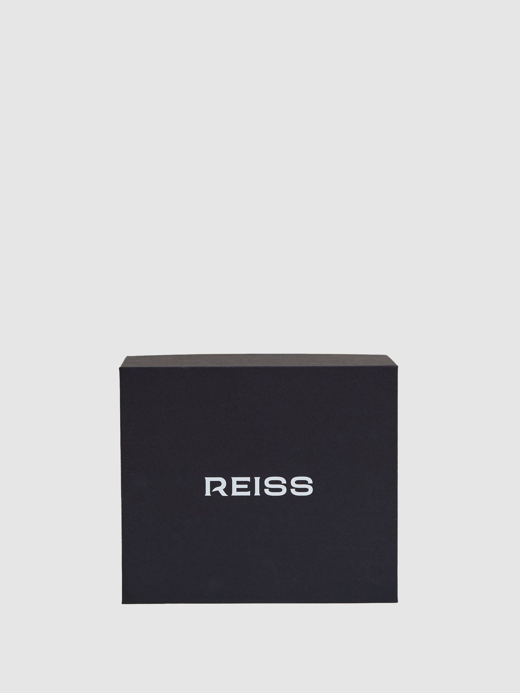 Reversible Leather Belt with Interchangeable Buckle in Black/Brown