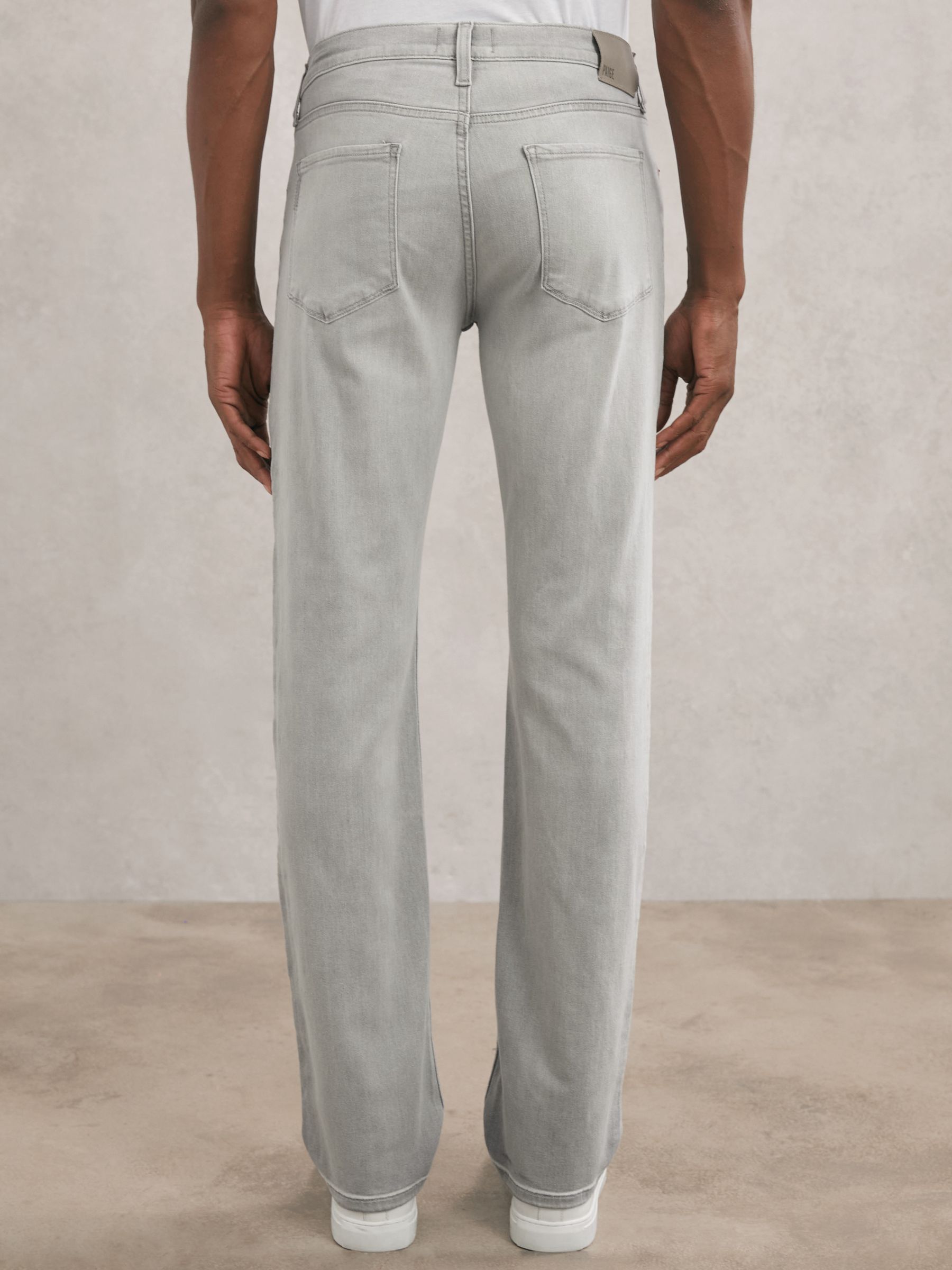 Paige Normandie Jeans in Light Grey