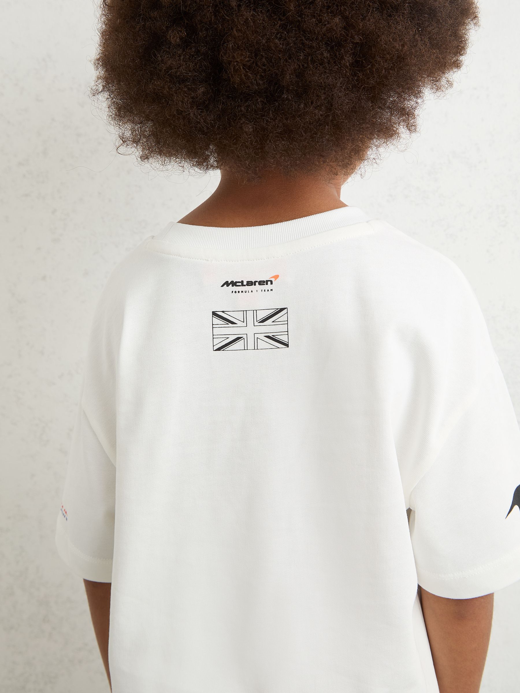 3-9 yrs McLaren F1 Team British GP T-Shirt Unisex Fit in White