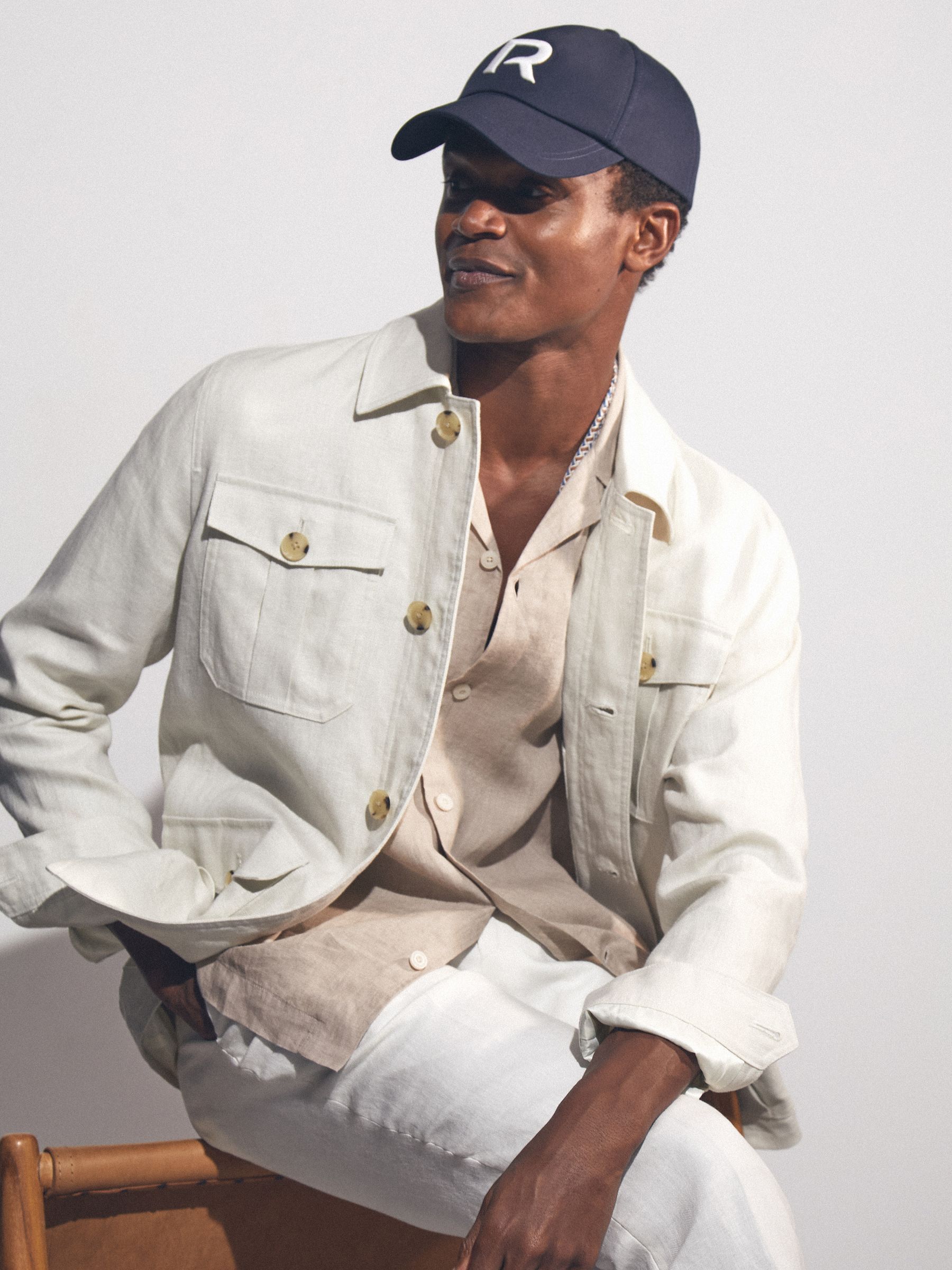 Cuban Collar Shirt in Mink Brown