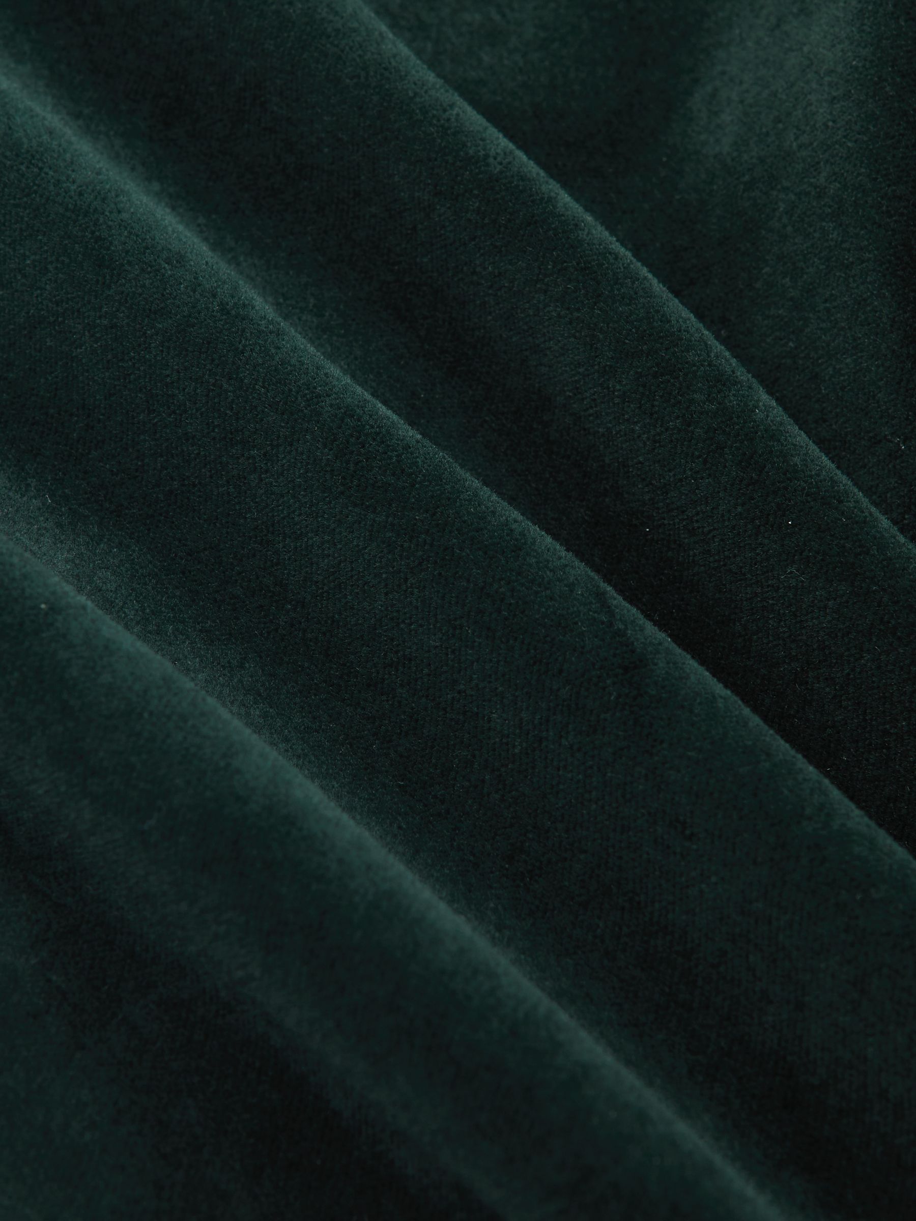 Double-Breasted Velvet Blazer Slim-Fit in Emerald Green