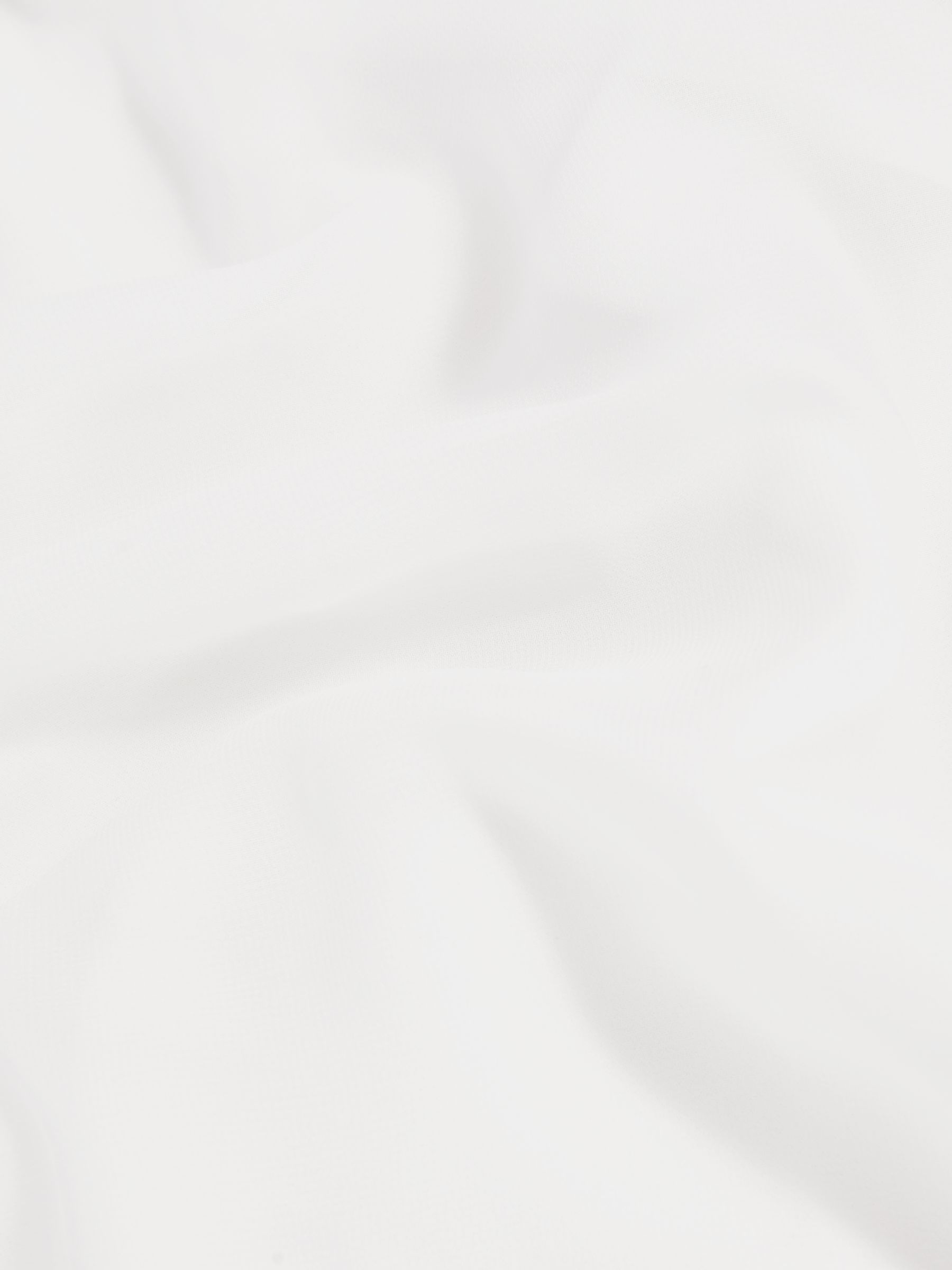 Crepe Cape Maxi Dress in White