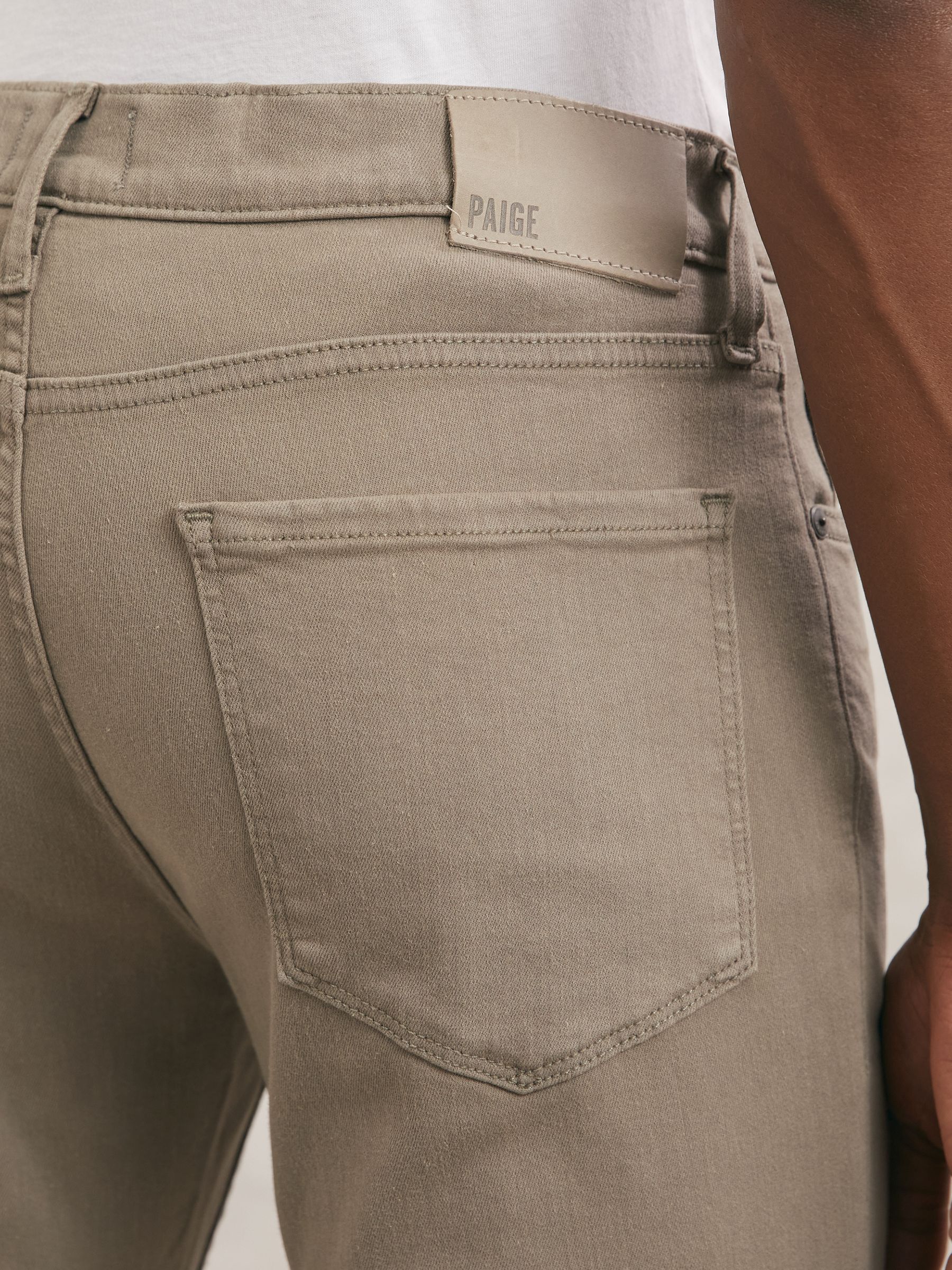 Paige Federal Jeans in Stone Neutral