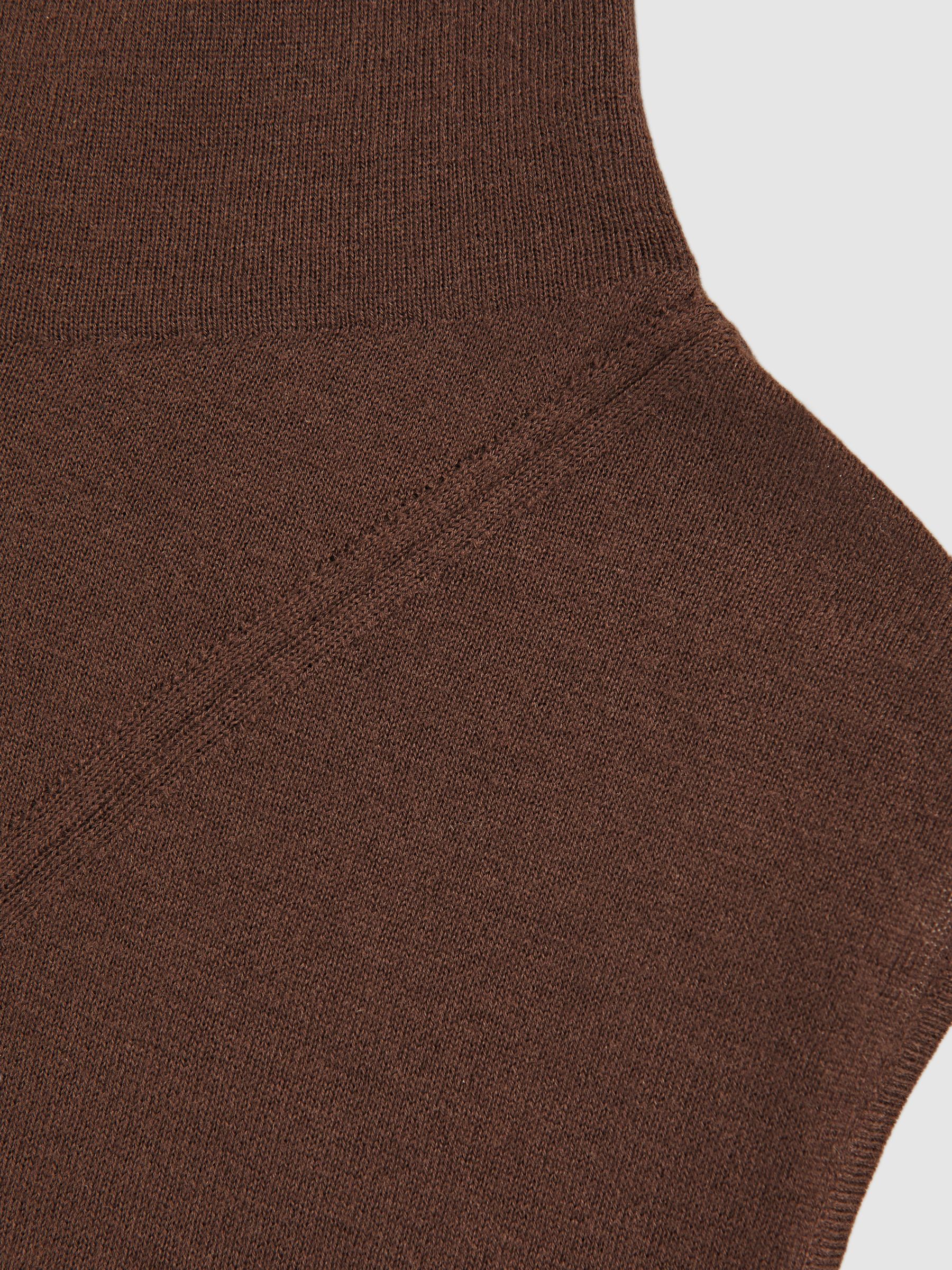 Wool Slouched Sleeveless Top in Chocolate