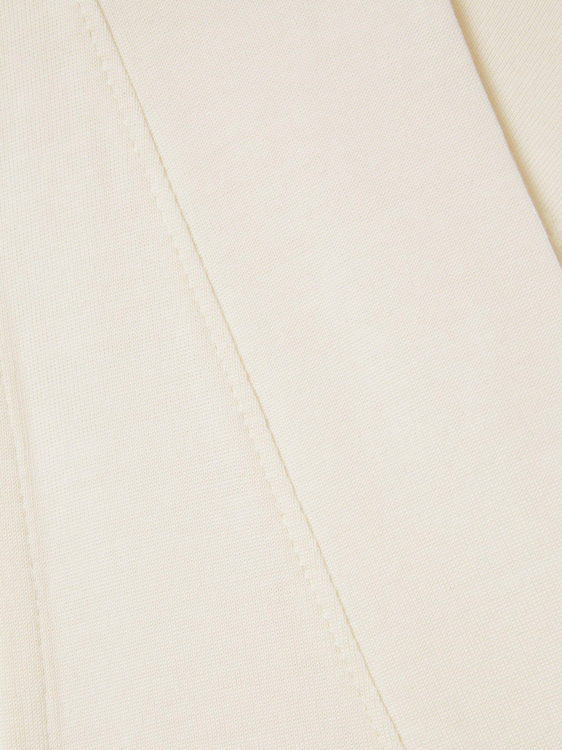 V-Neck Shell Top in Ivory