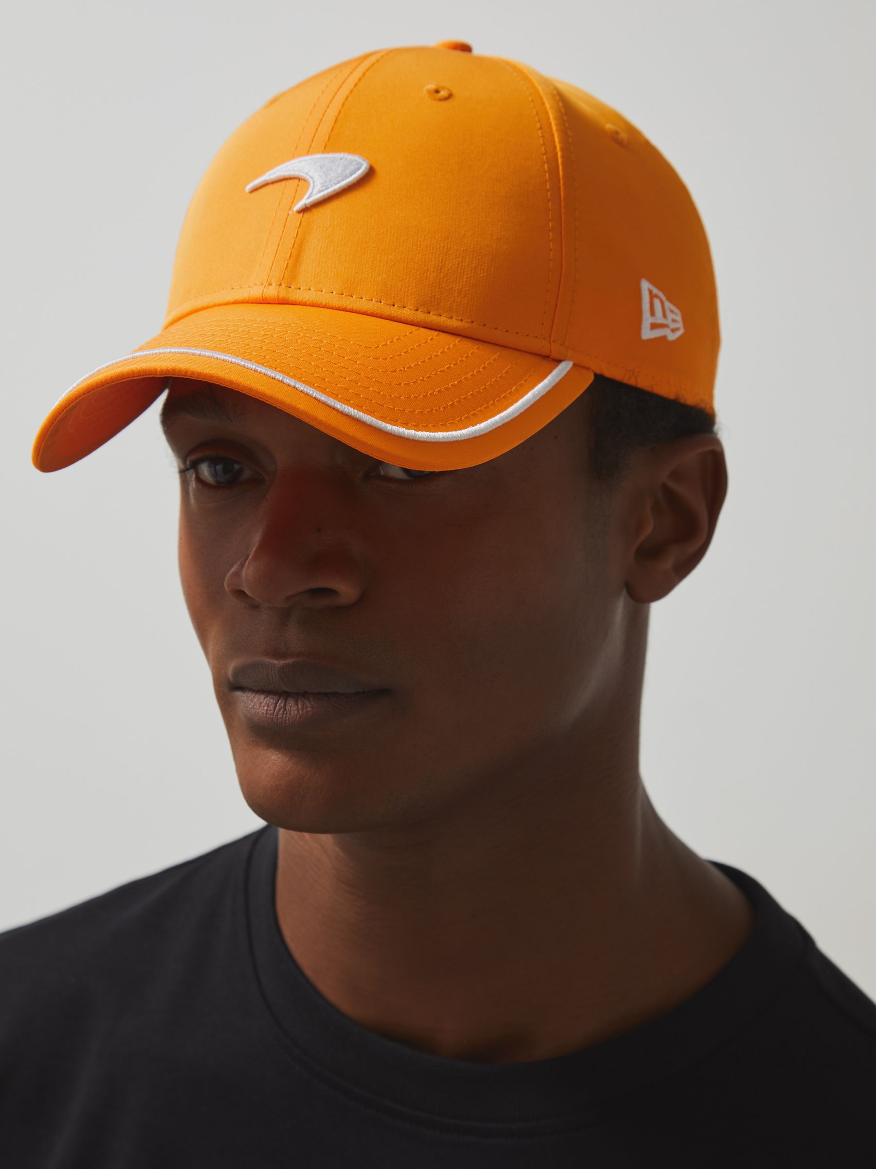 McLaren F1 Team Speedmark Logo Cap Unisex Fit in Papaya Orange