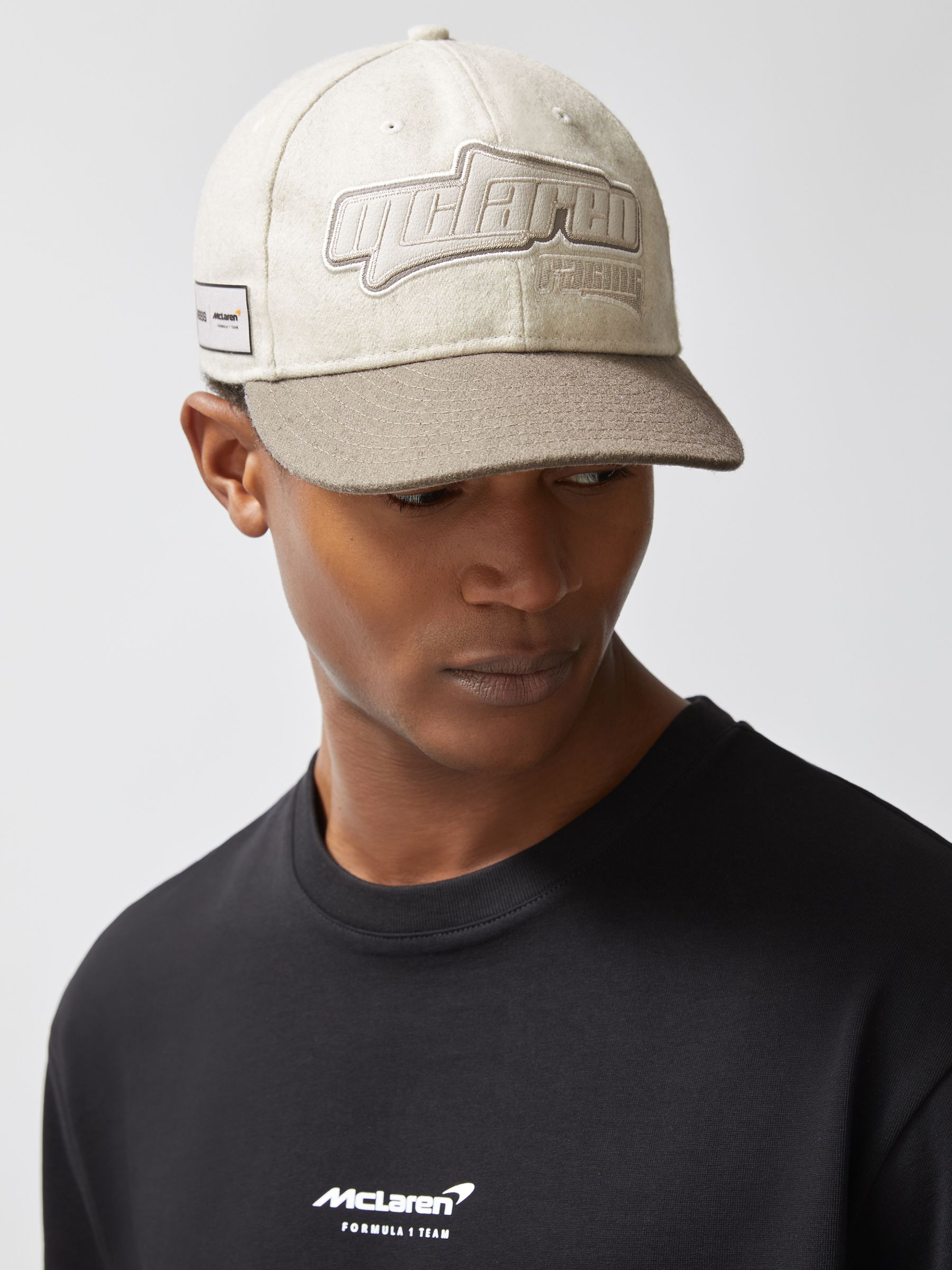 McLaren Racing Embroidered Cap Unisex Fit in Black