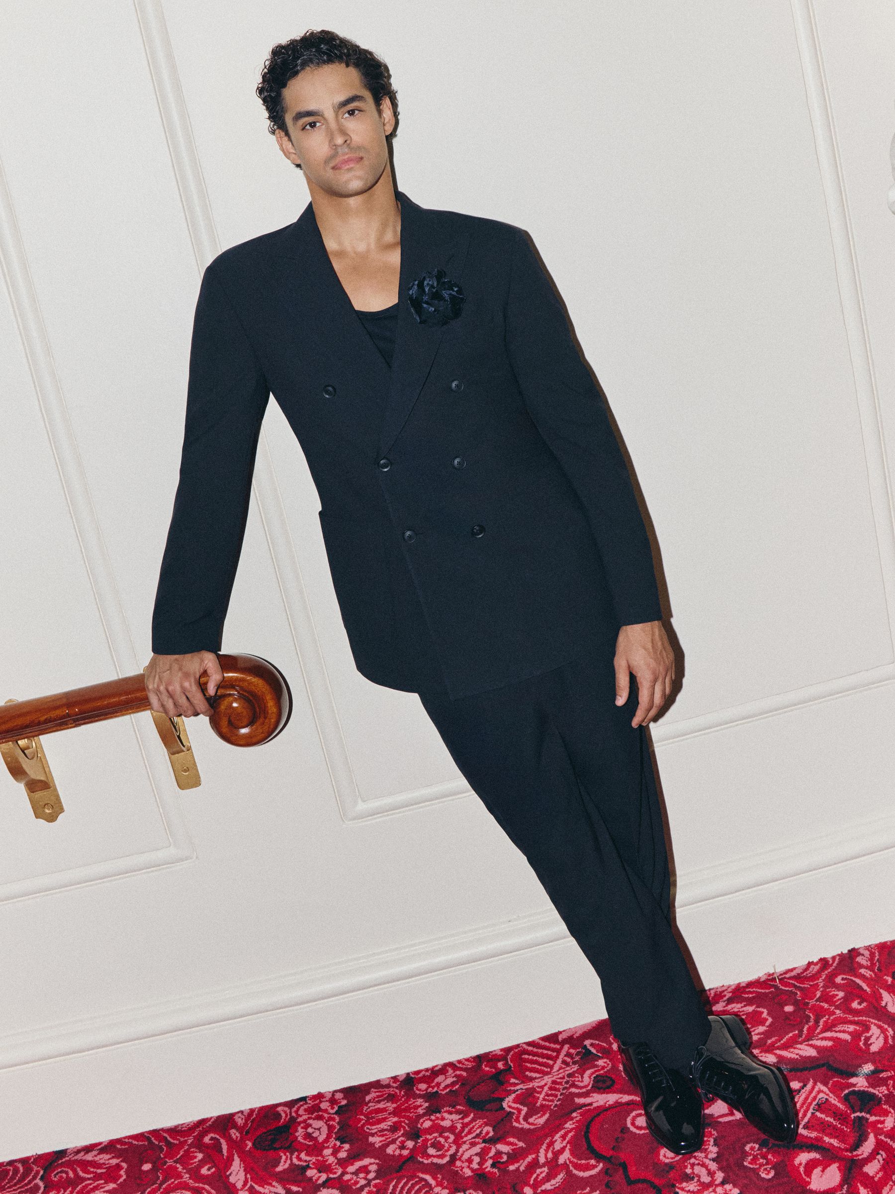 Reiss | Royal Ballet Peak-Lapel Blazer in Black