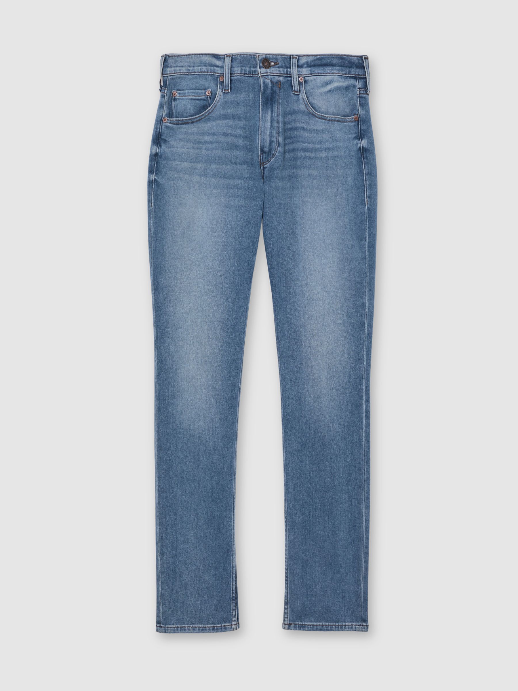 Paige Lennox Jeans in Mid Blue