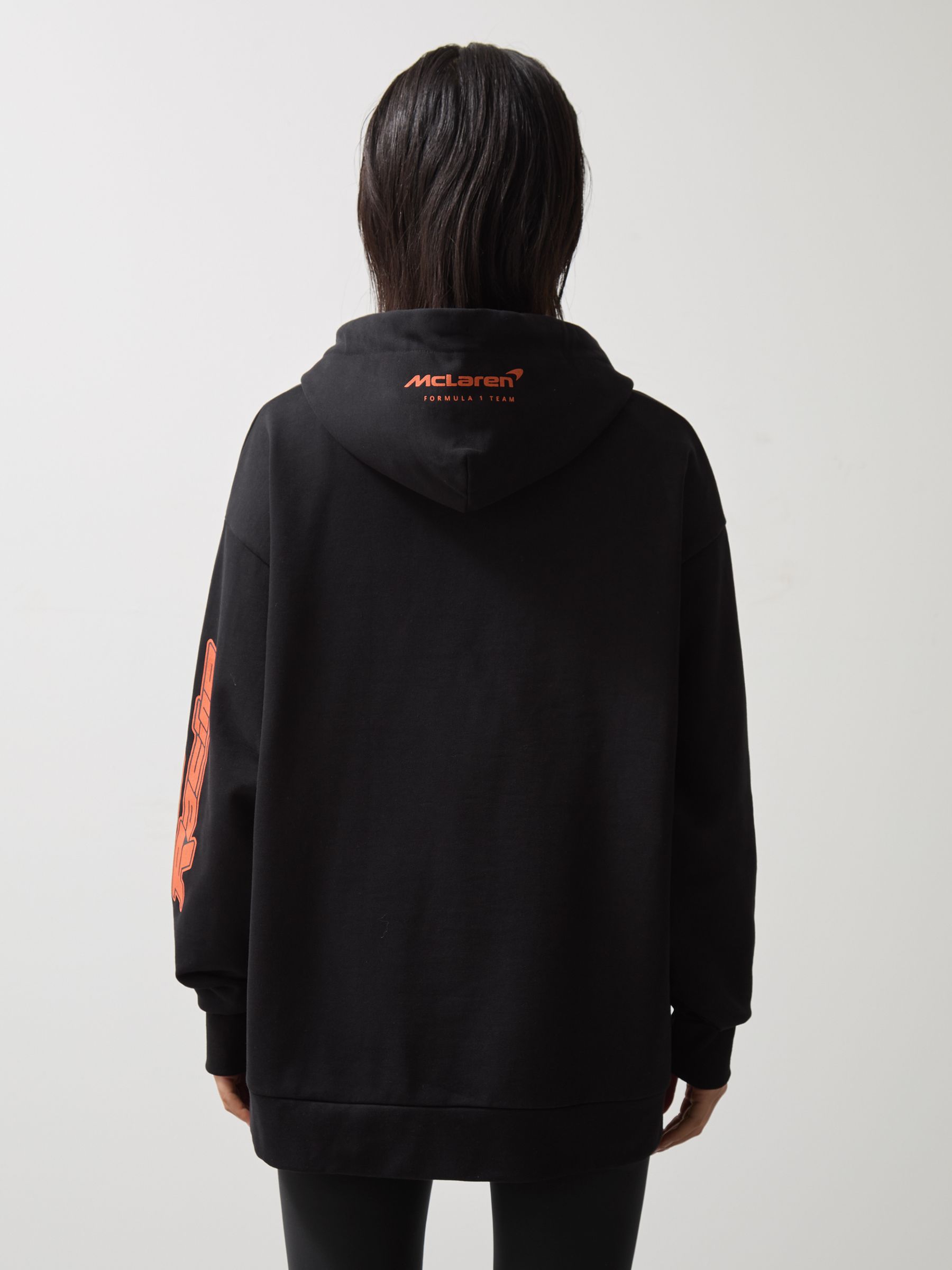 McLaren F1 Team Oversize Toggle Hoodie Unisex Fit in Black