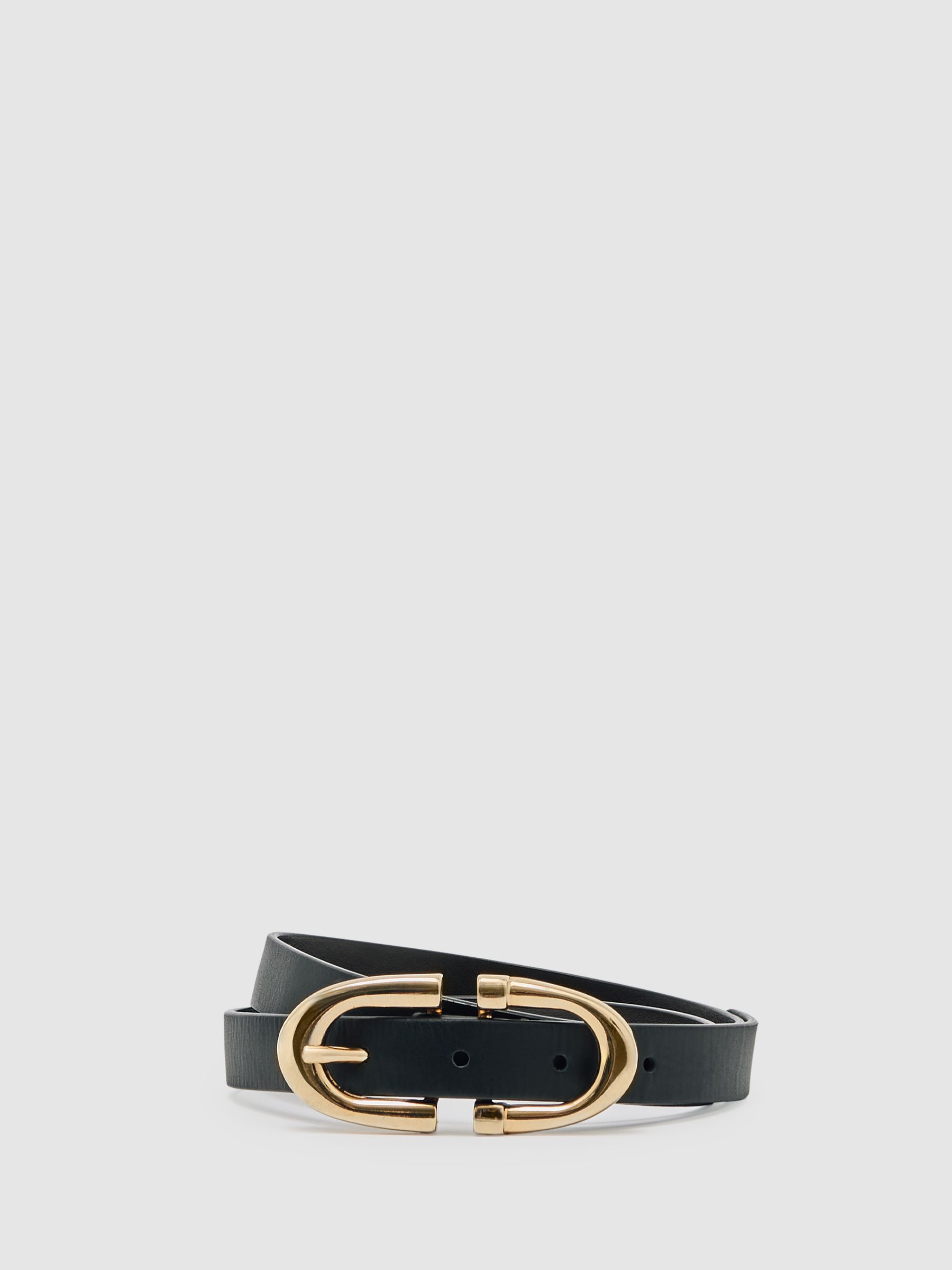 Horseshoe Belt in Black