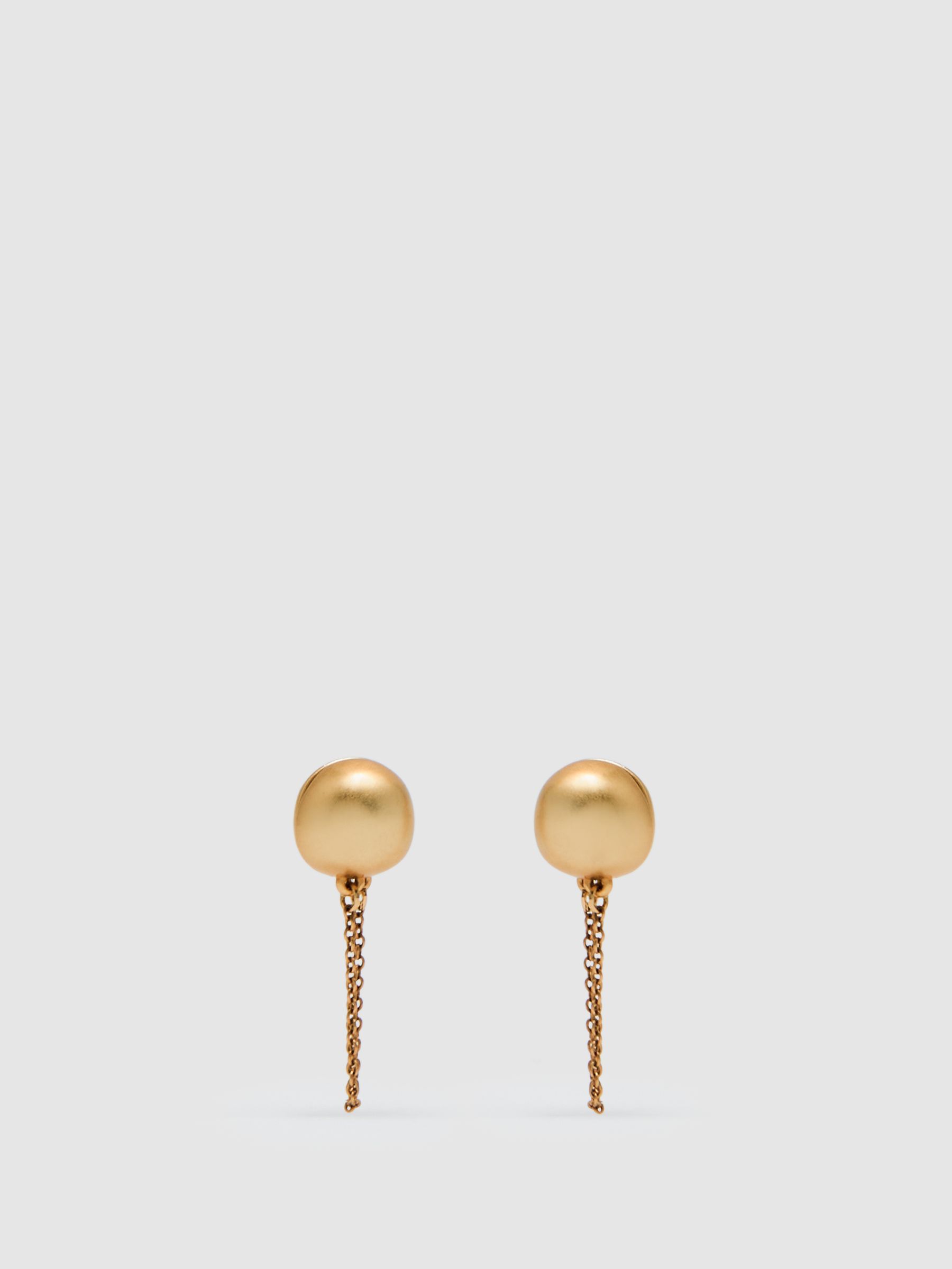 Double Stud Earrings in Gold