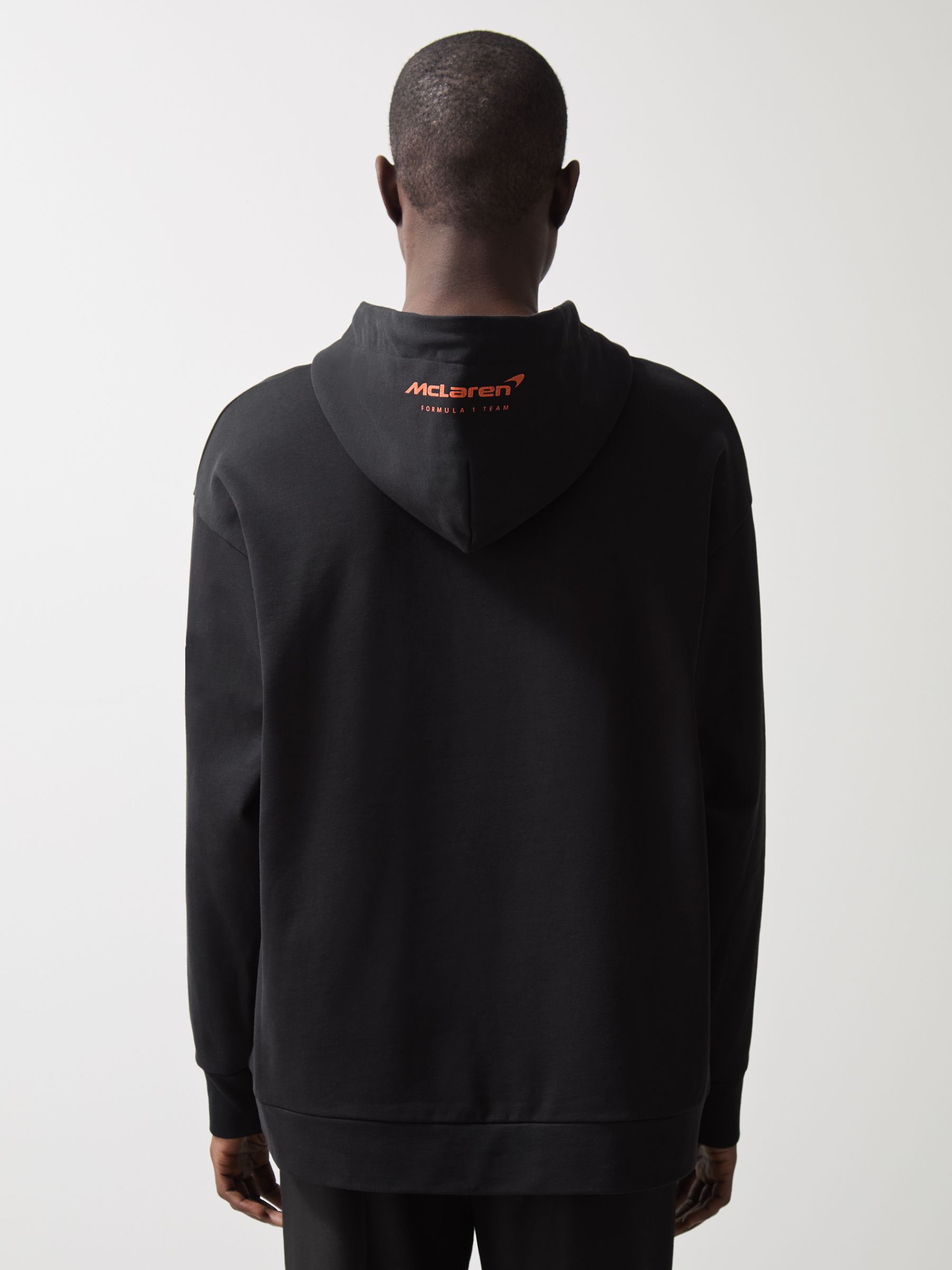 McLaren F1 Team Oversize Toggle Hoodie Unisex Fit in Black