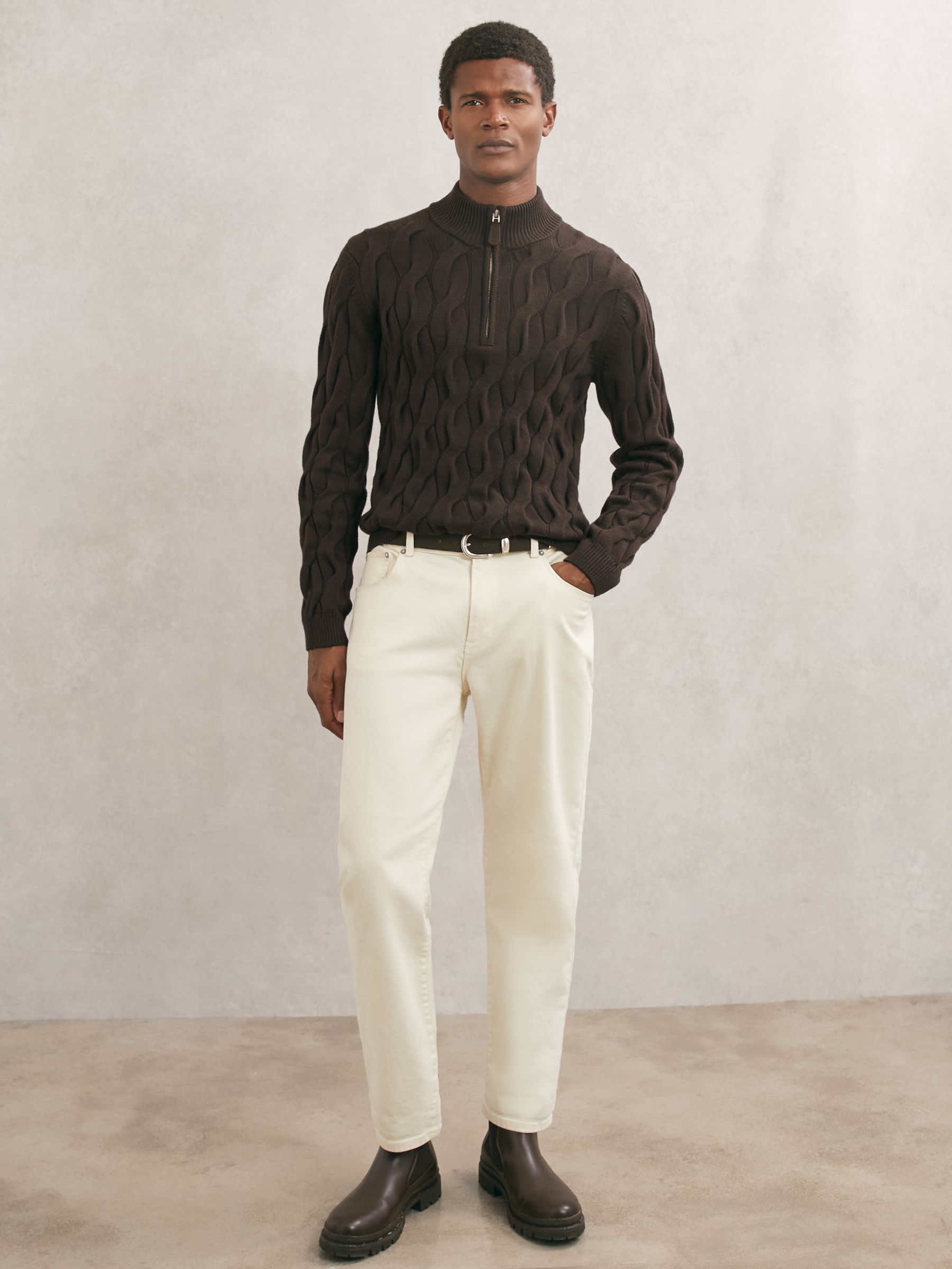 Jumper in Chocolate Brown