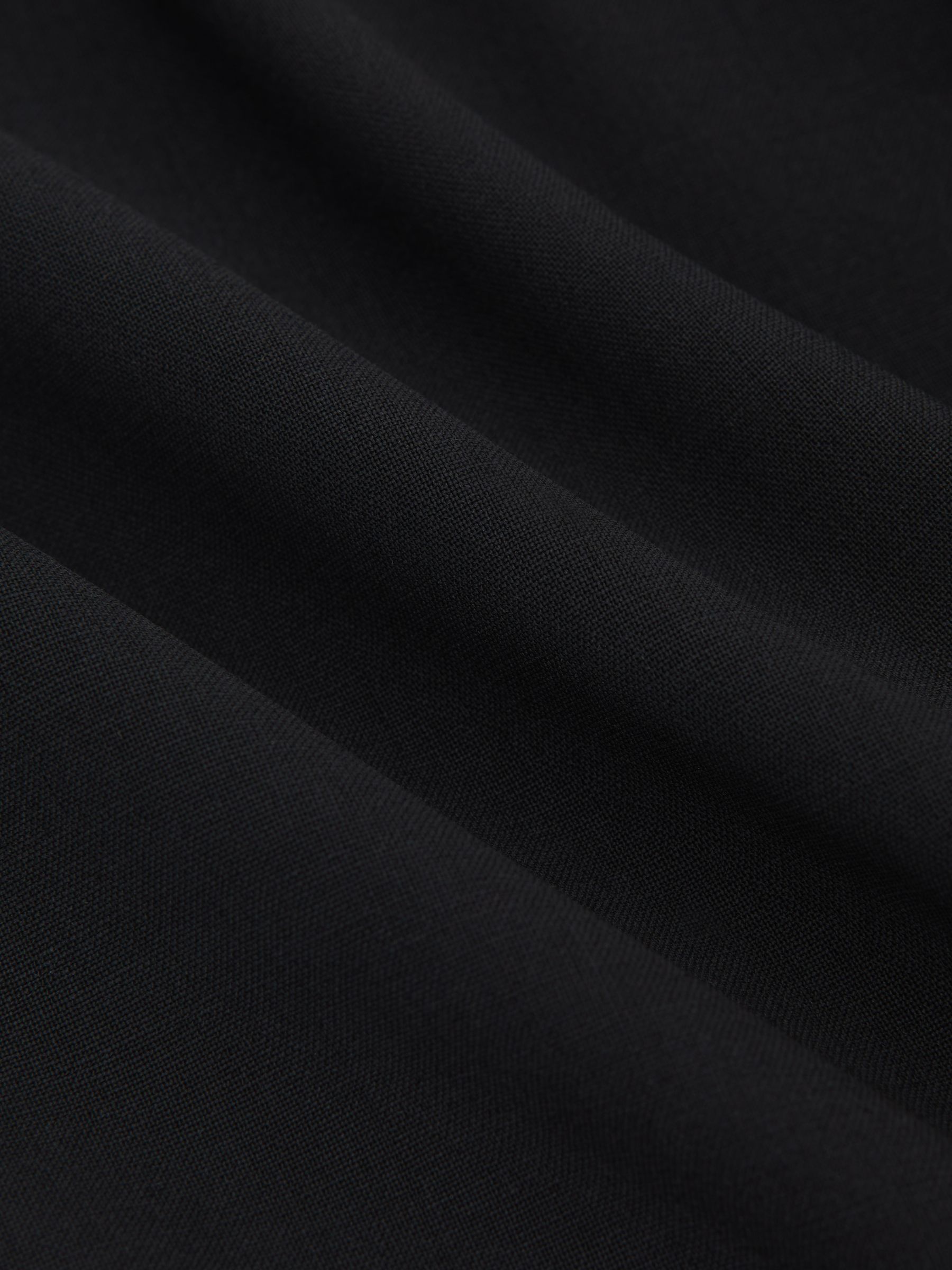 Regular Fit Single Breasted Tuxedo Jacket in Black