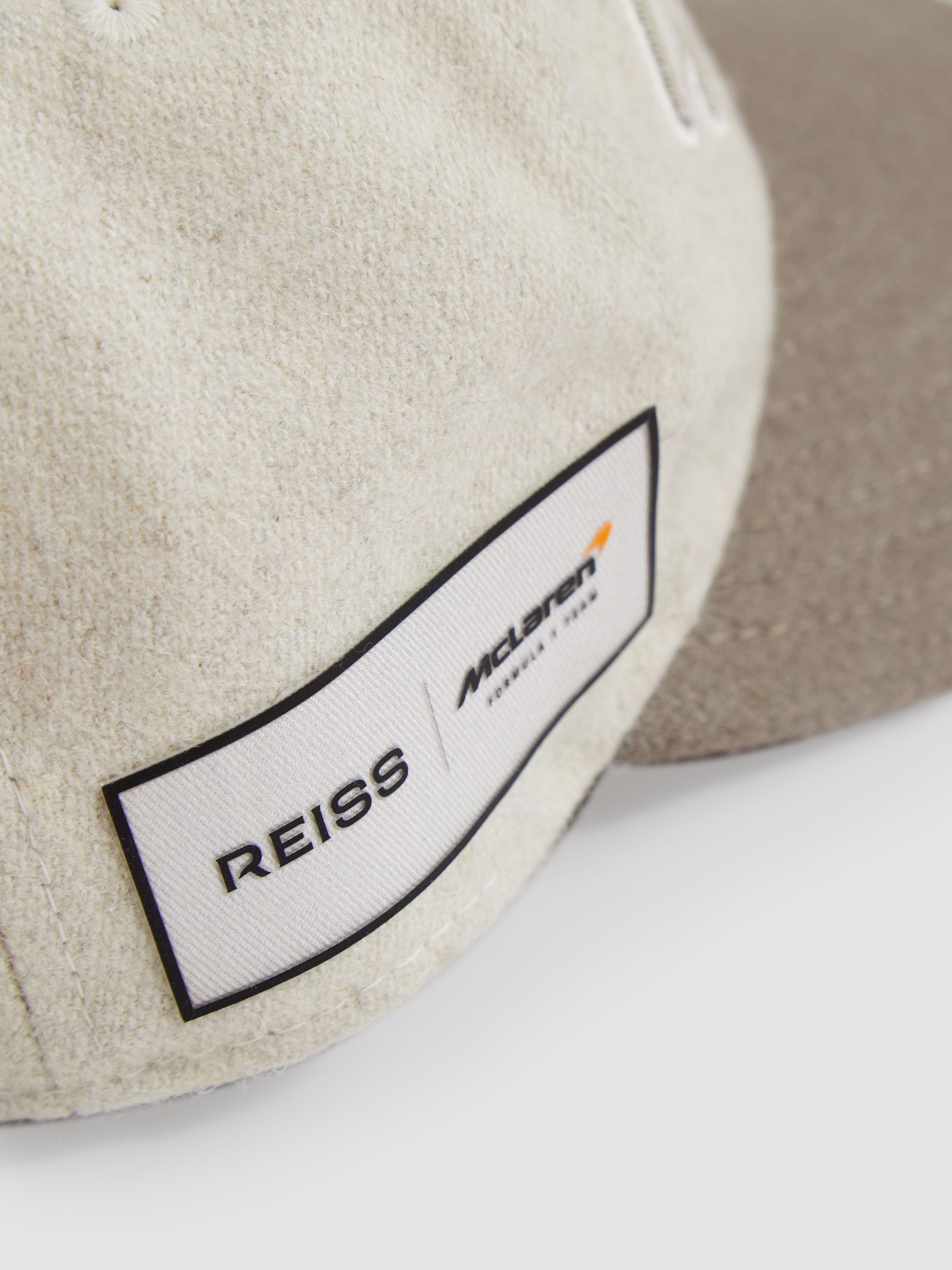 McLaren Racing Embroidered Cap Unisex Fit in Stone