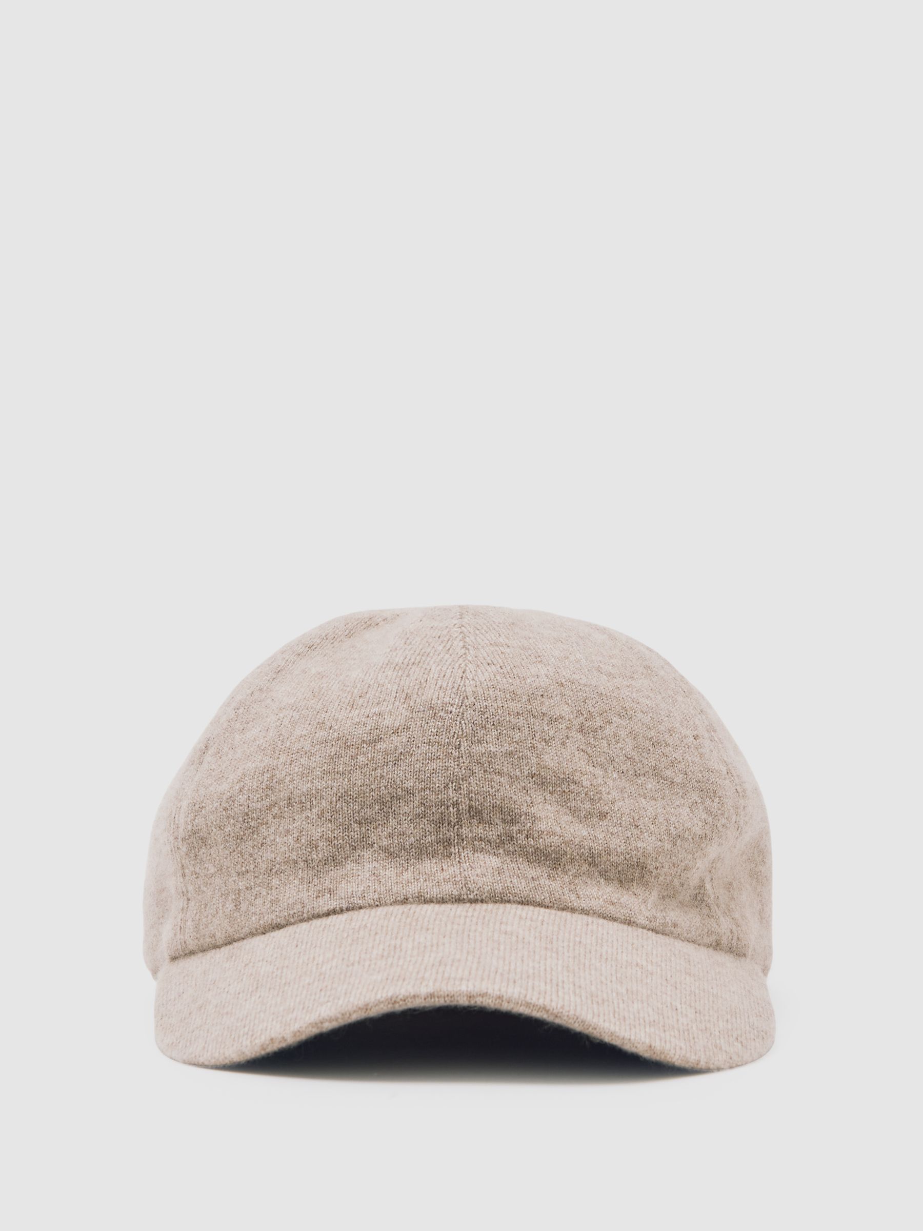 Atelier 100% Cashmere Cap in Oatmeal Melange