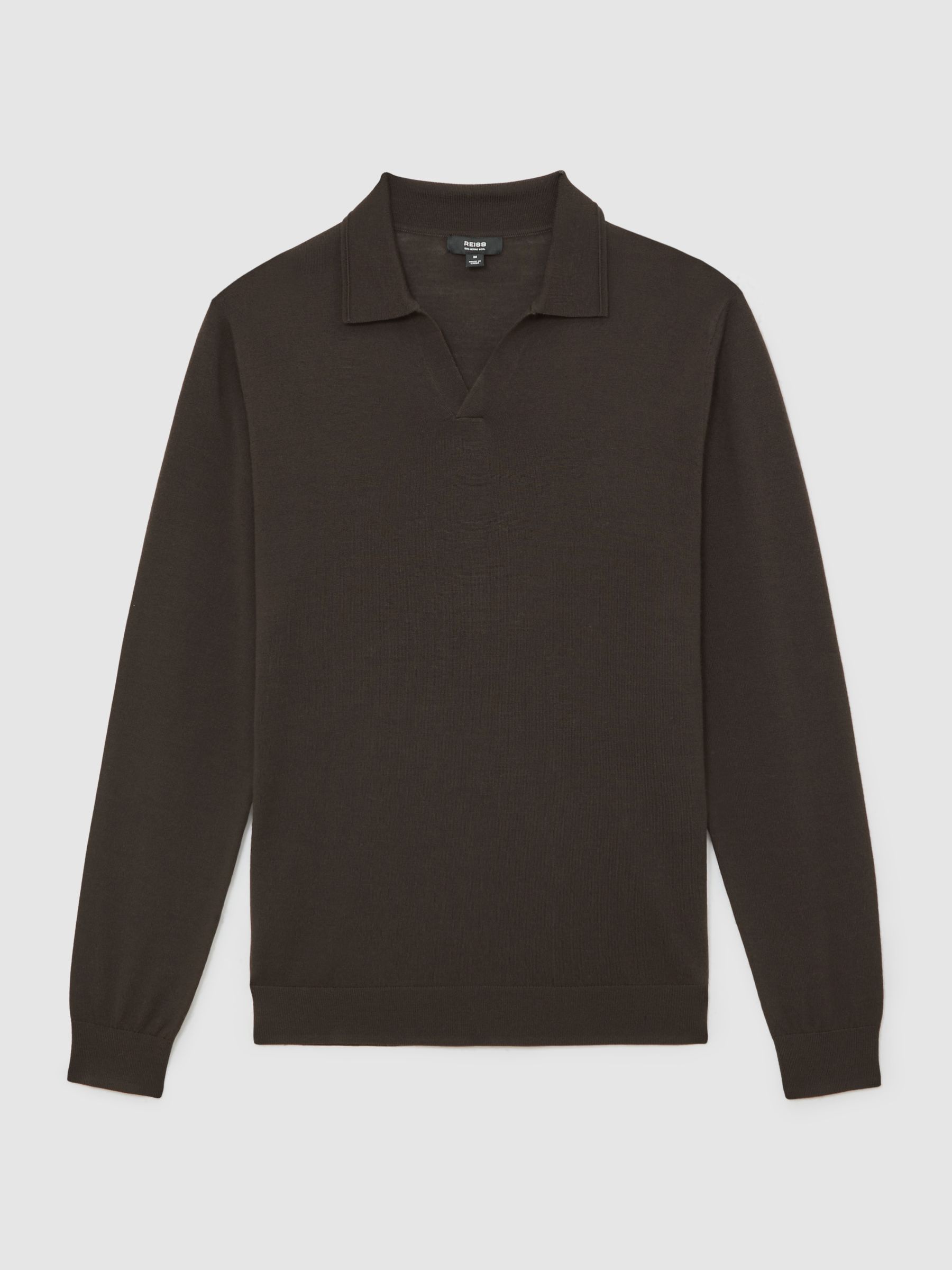 Polo Shirt in Chocolate Brown