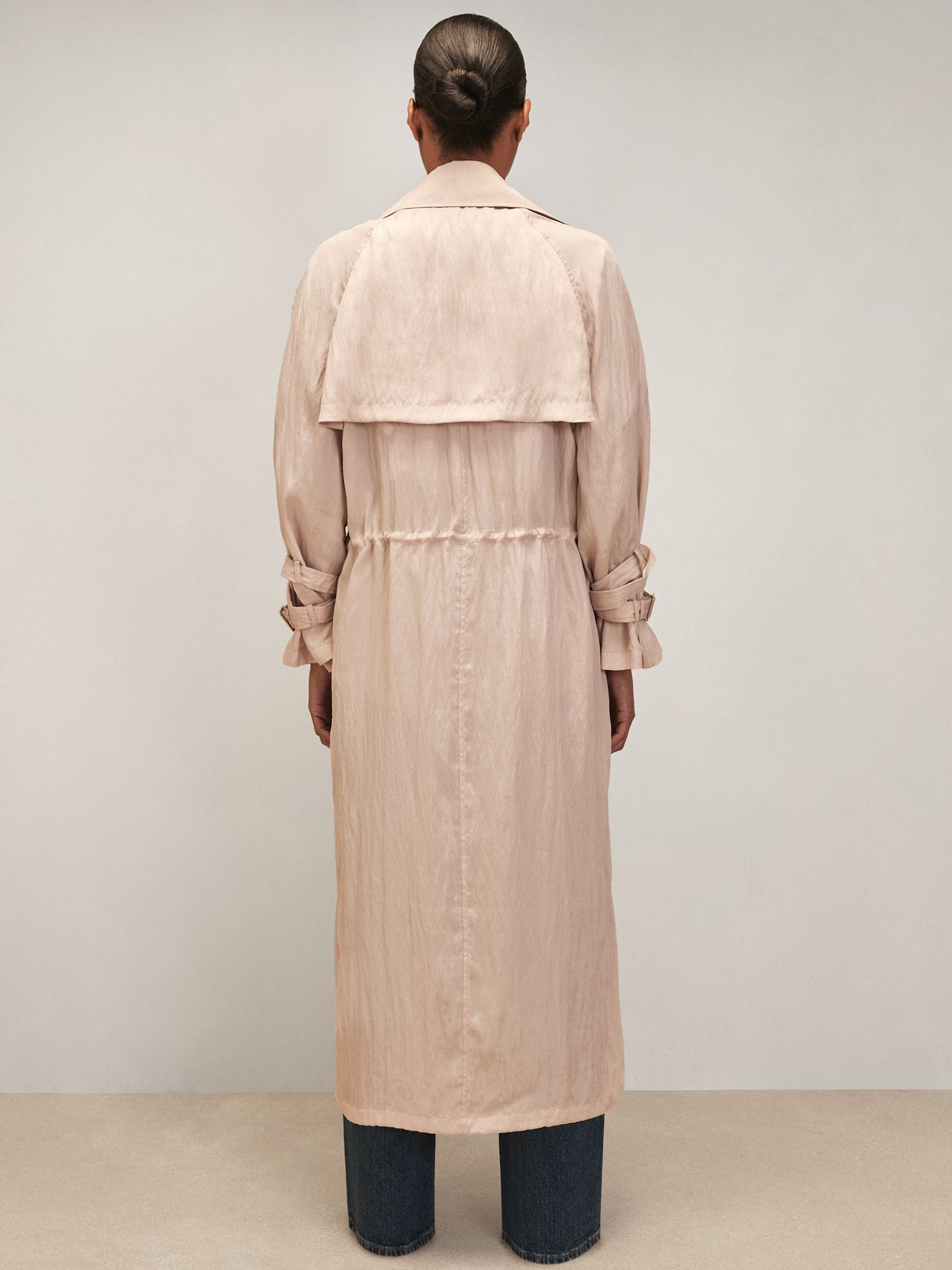 Reiss | Royal Ballet Trench Coat in Neutral