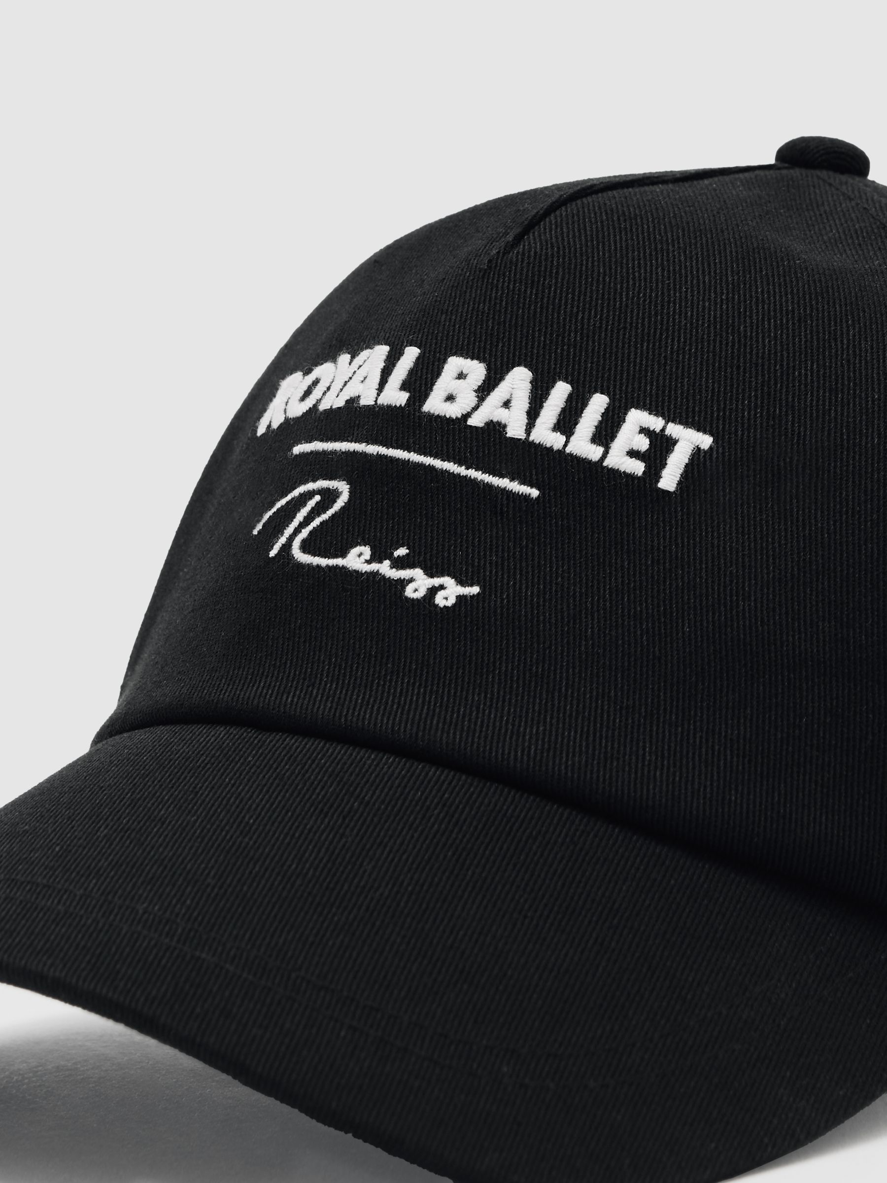 Reiss | Royal Ballet Logo Cap Unisex Fit in Black