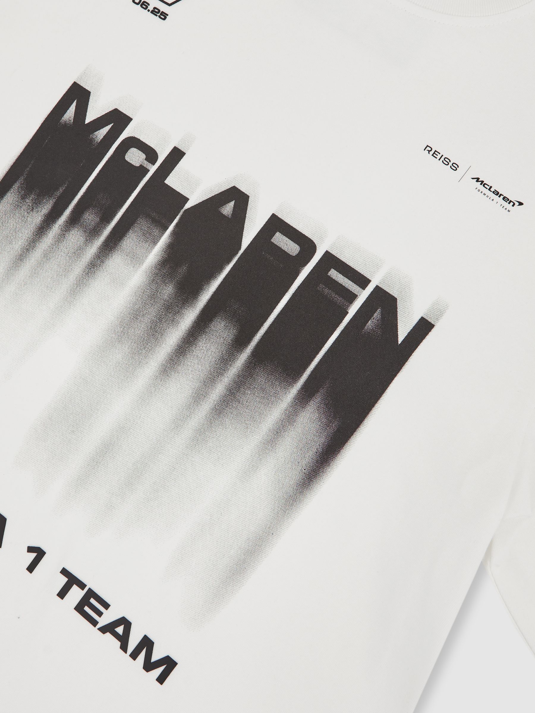 McLaren F1 Team British GP T-Shirt Unisex Fit in White