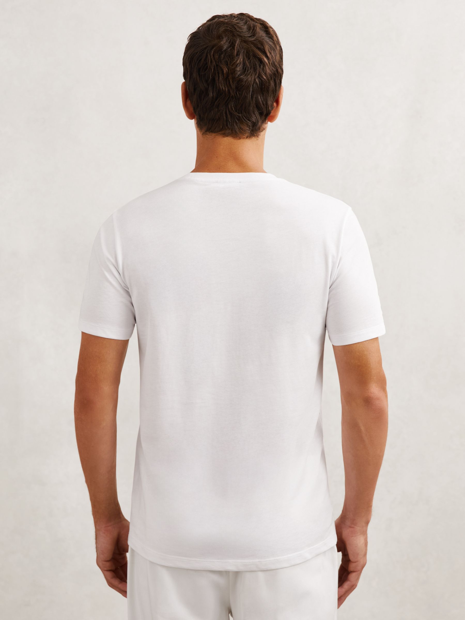 Cotton Crew-Neck T-Shirt in White