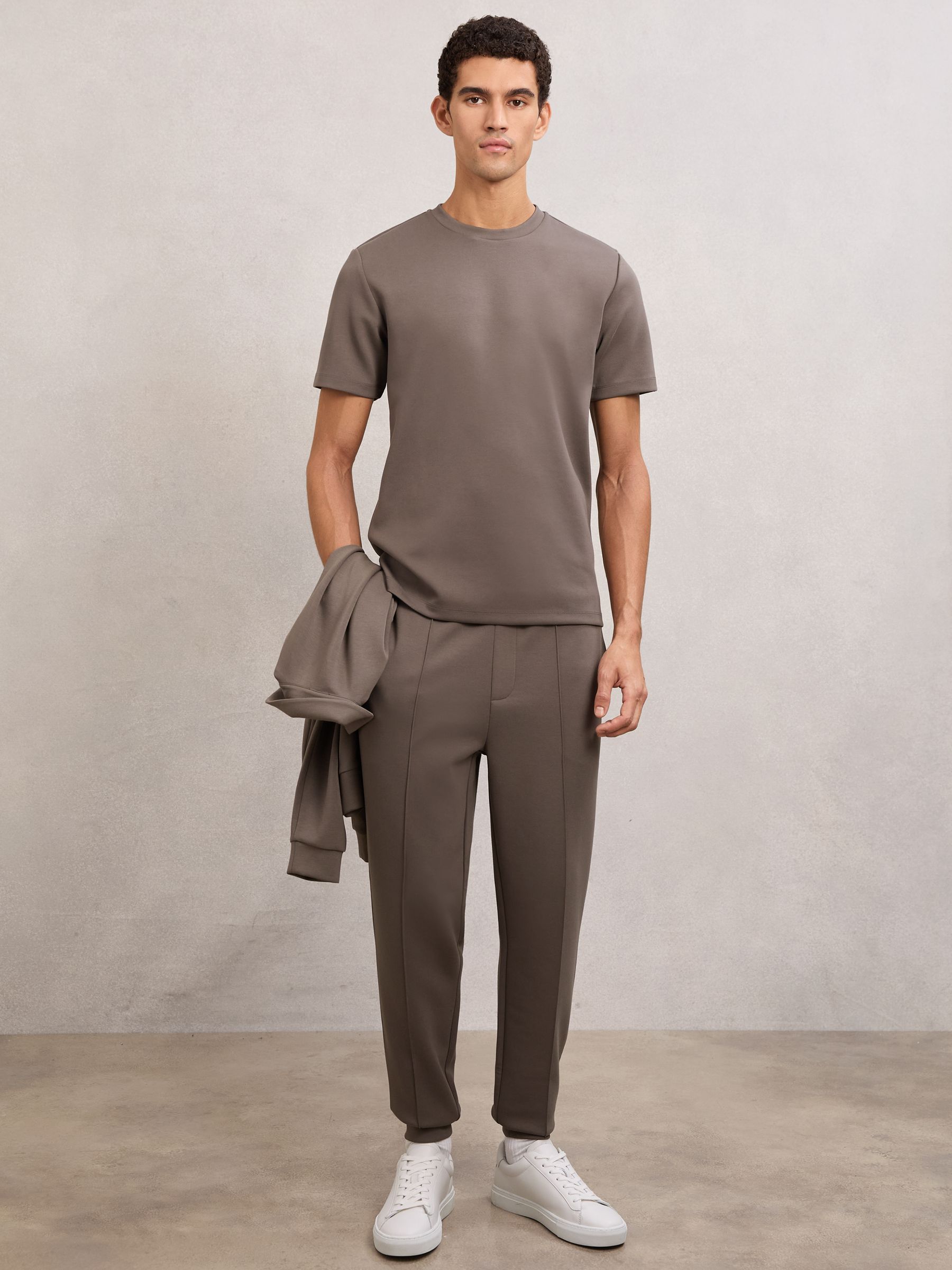 T-Shirt in Light Brown