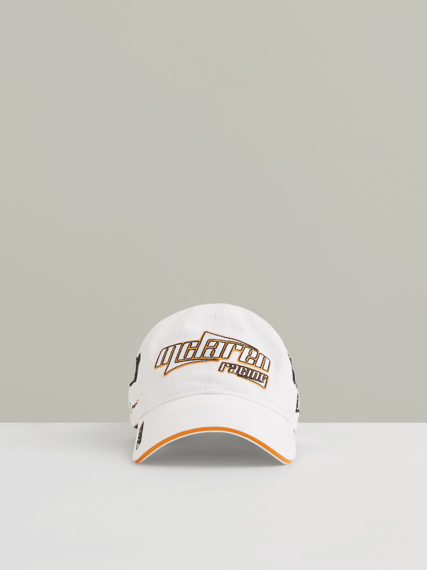 McLaren Racing Heritage Cap Unisex Fit in White