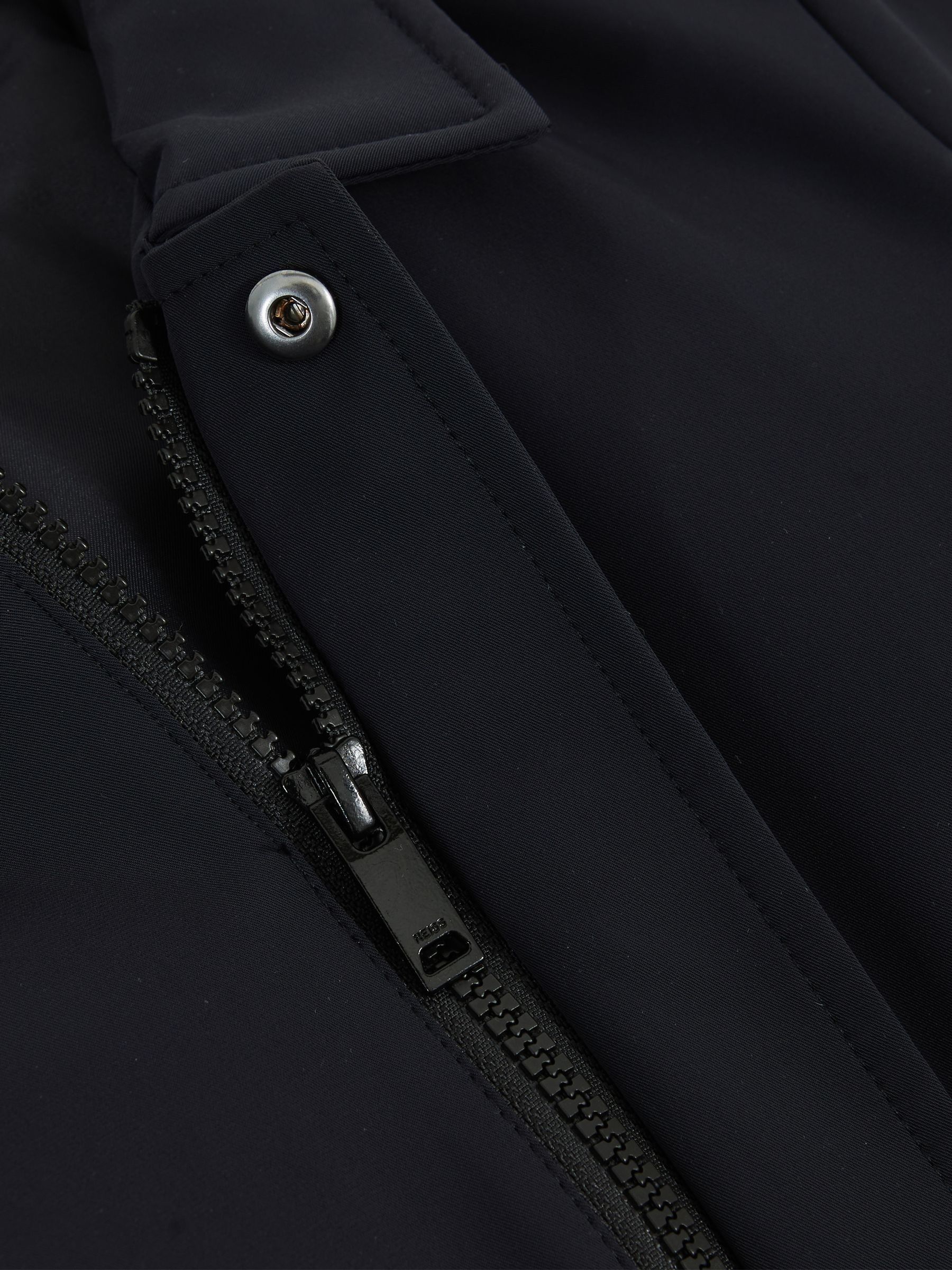 3-9 yrs Zip-Through Harrington Jacket in Blue