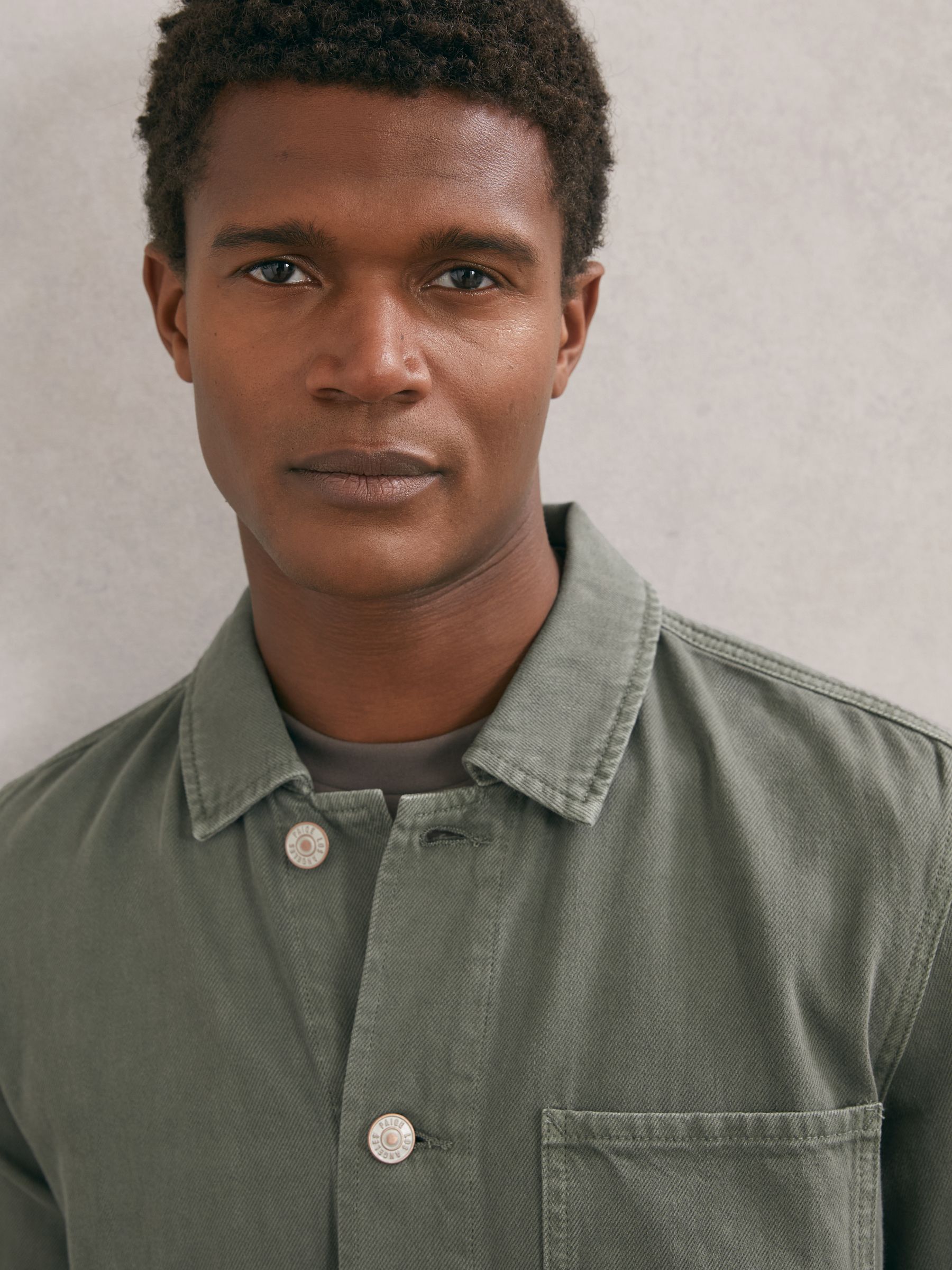 Paige Sidham Chore Jacket in Light Green