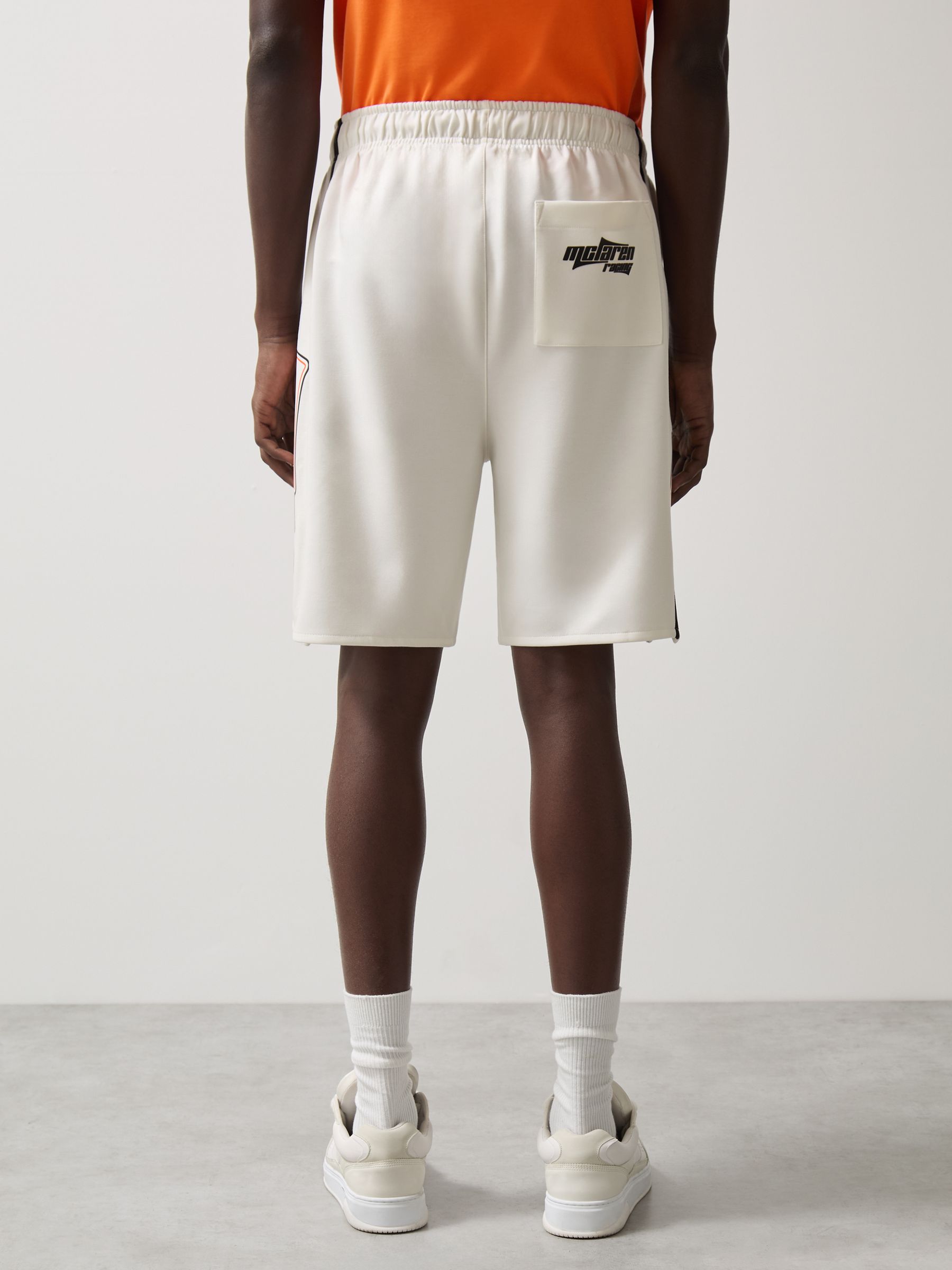 McLaren F1 Team Drawstring Shorts in White