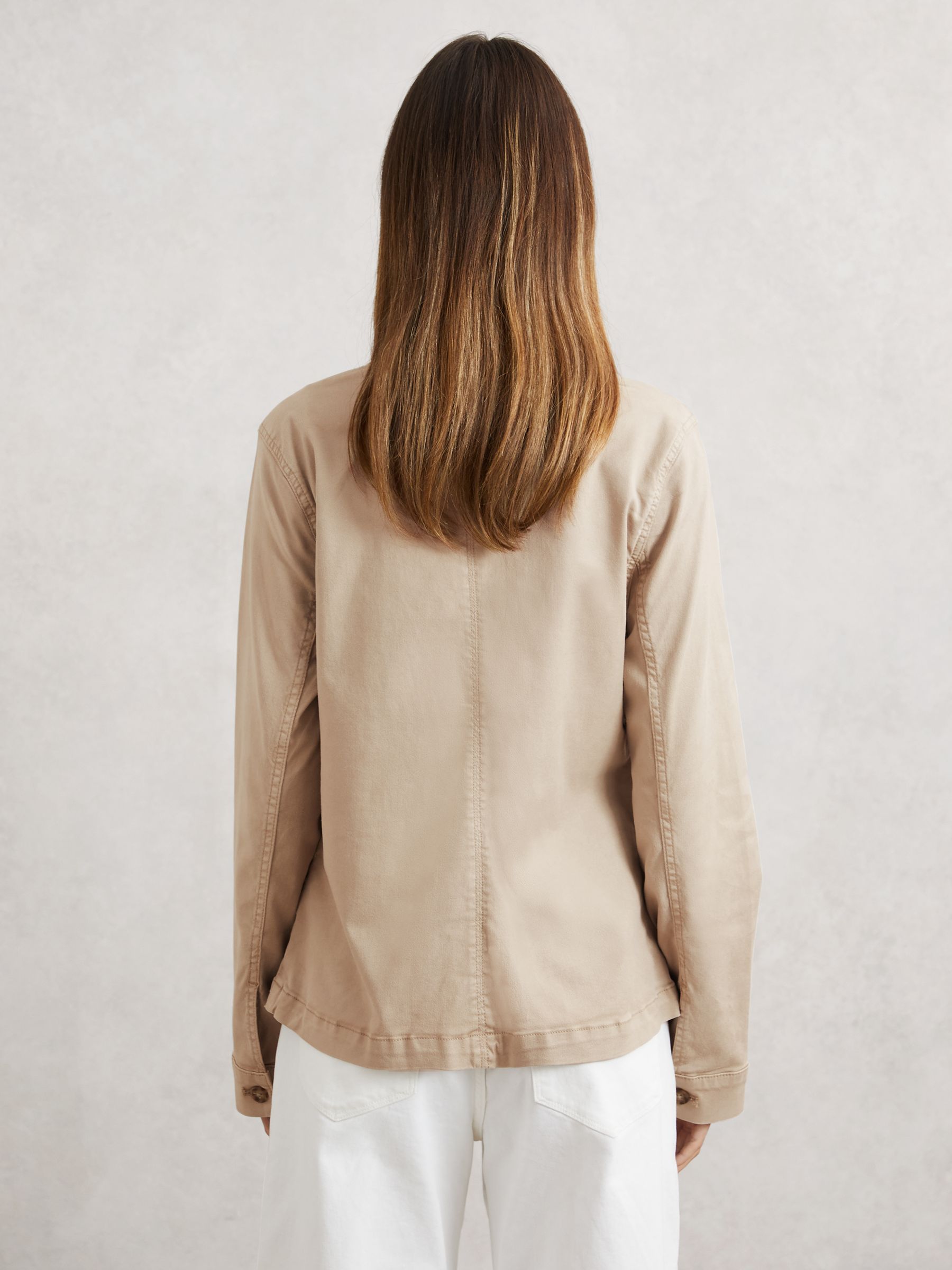 Paige Stacey Jacket in Stone Neutral