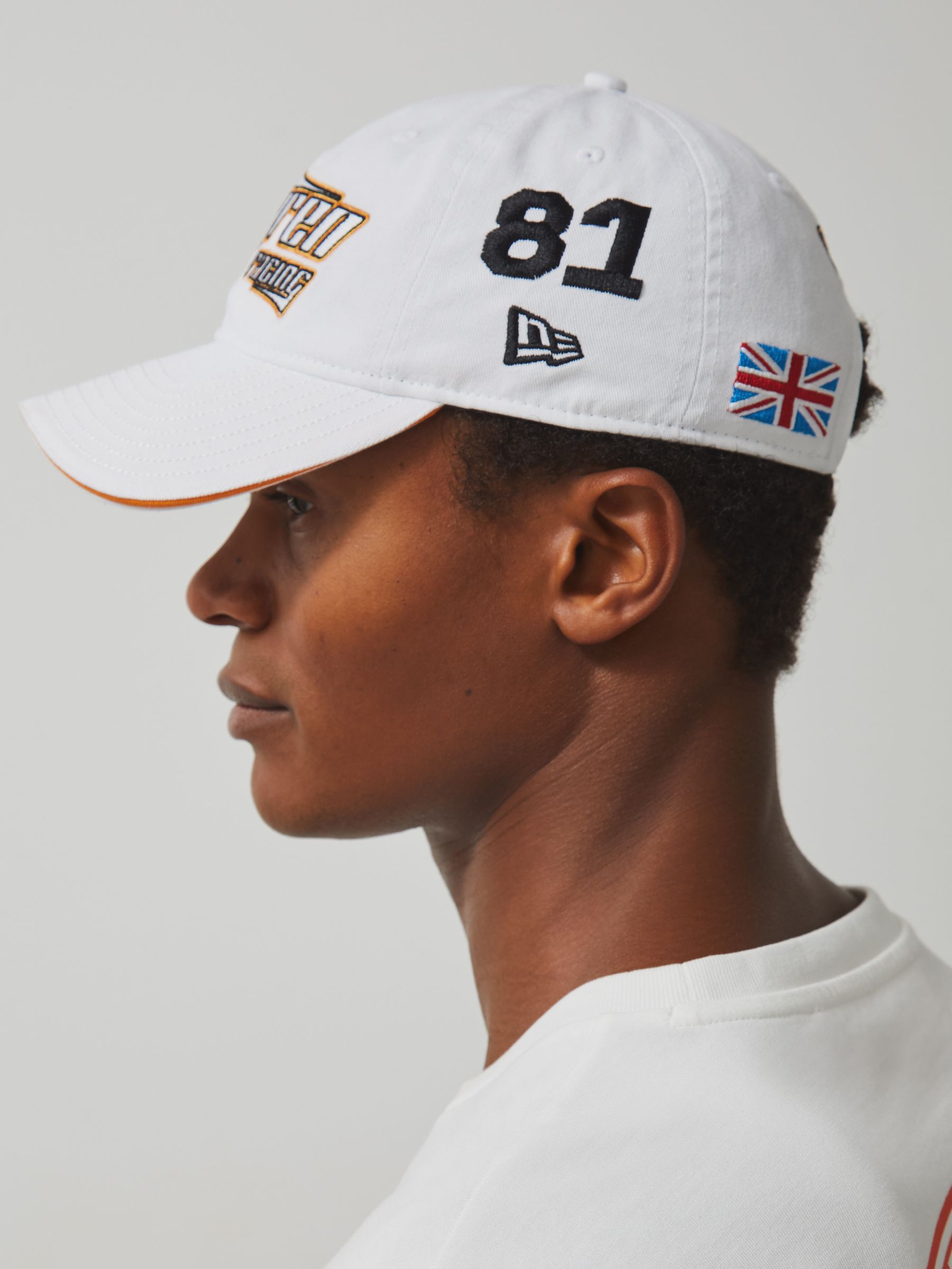 McLaren Racing Heritage Cap Unisex Fit in White