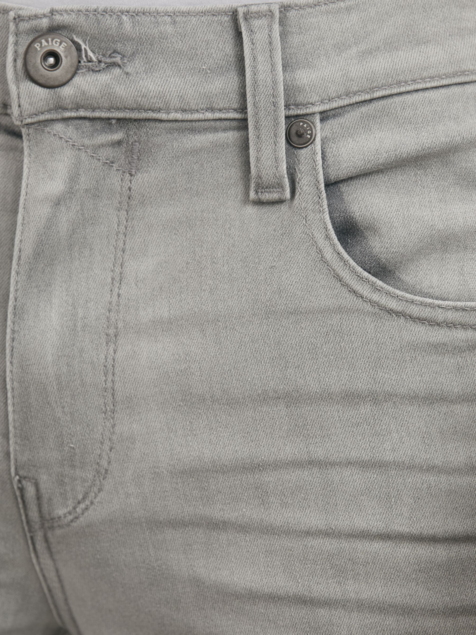 Paige Normandie Jeans in Light Grey