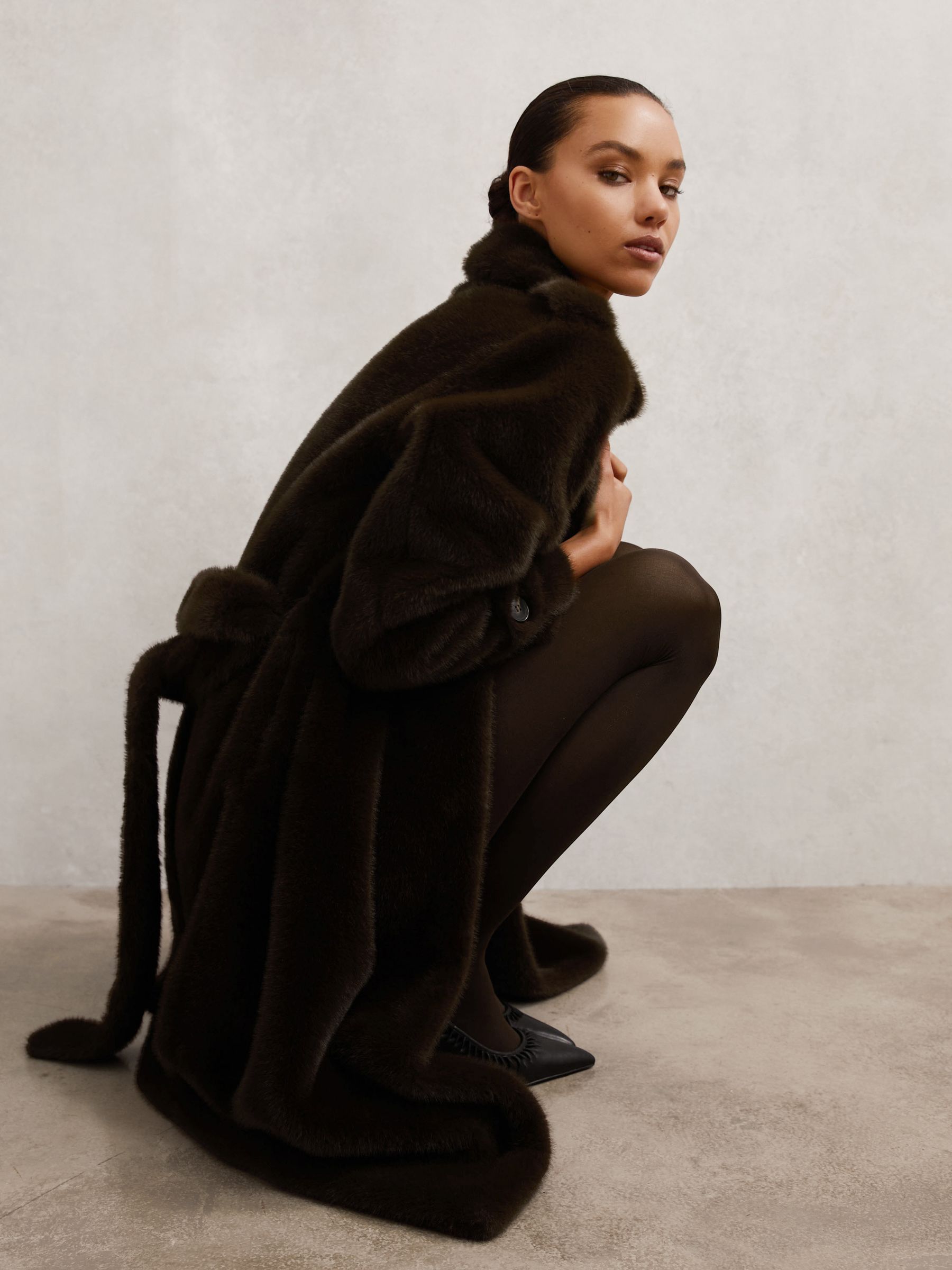 Colour Tights in Burgundy