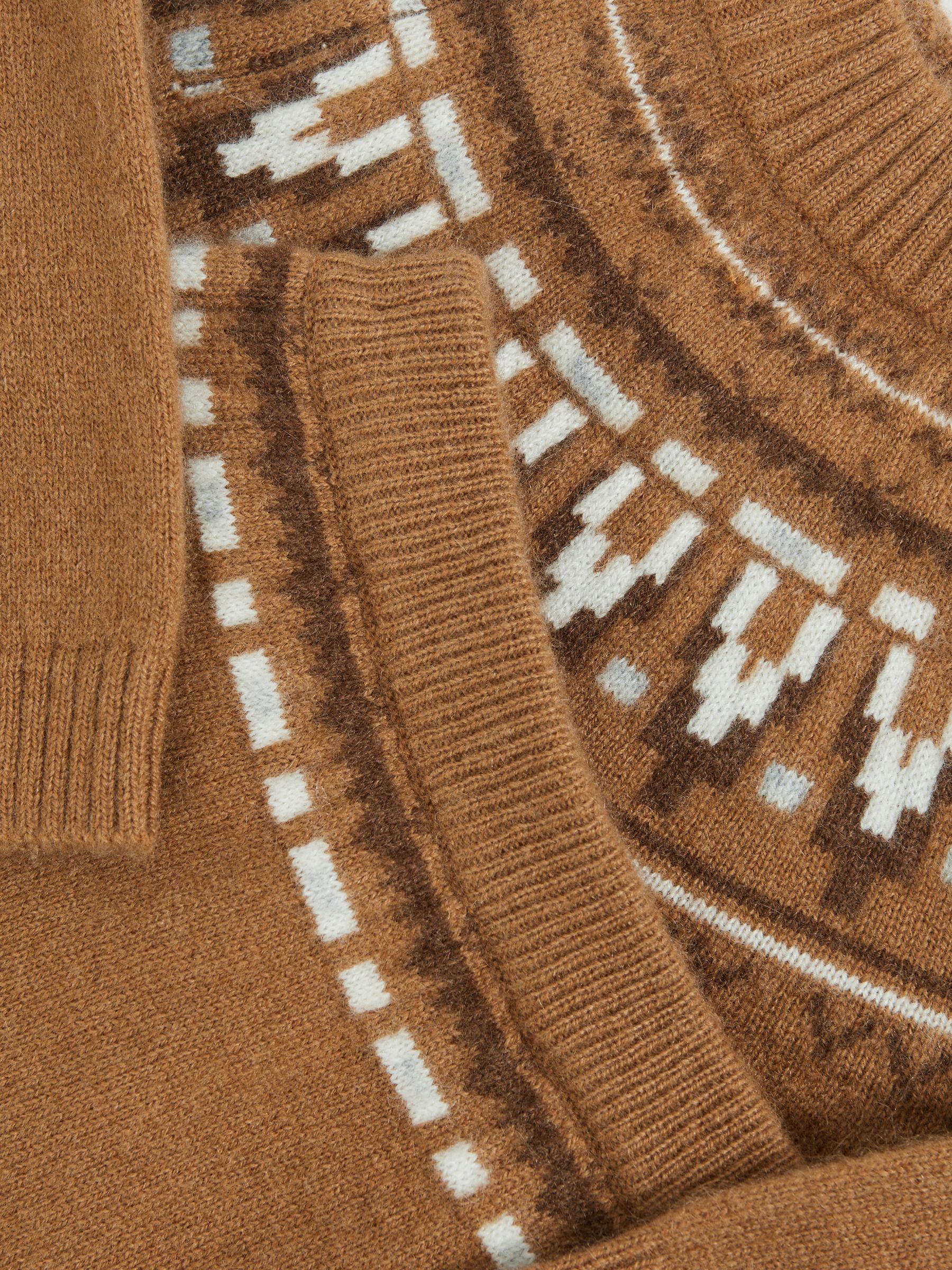 100% Cashmere Jumper and Leggings Set in Camel