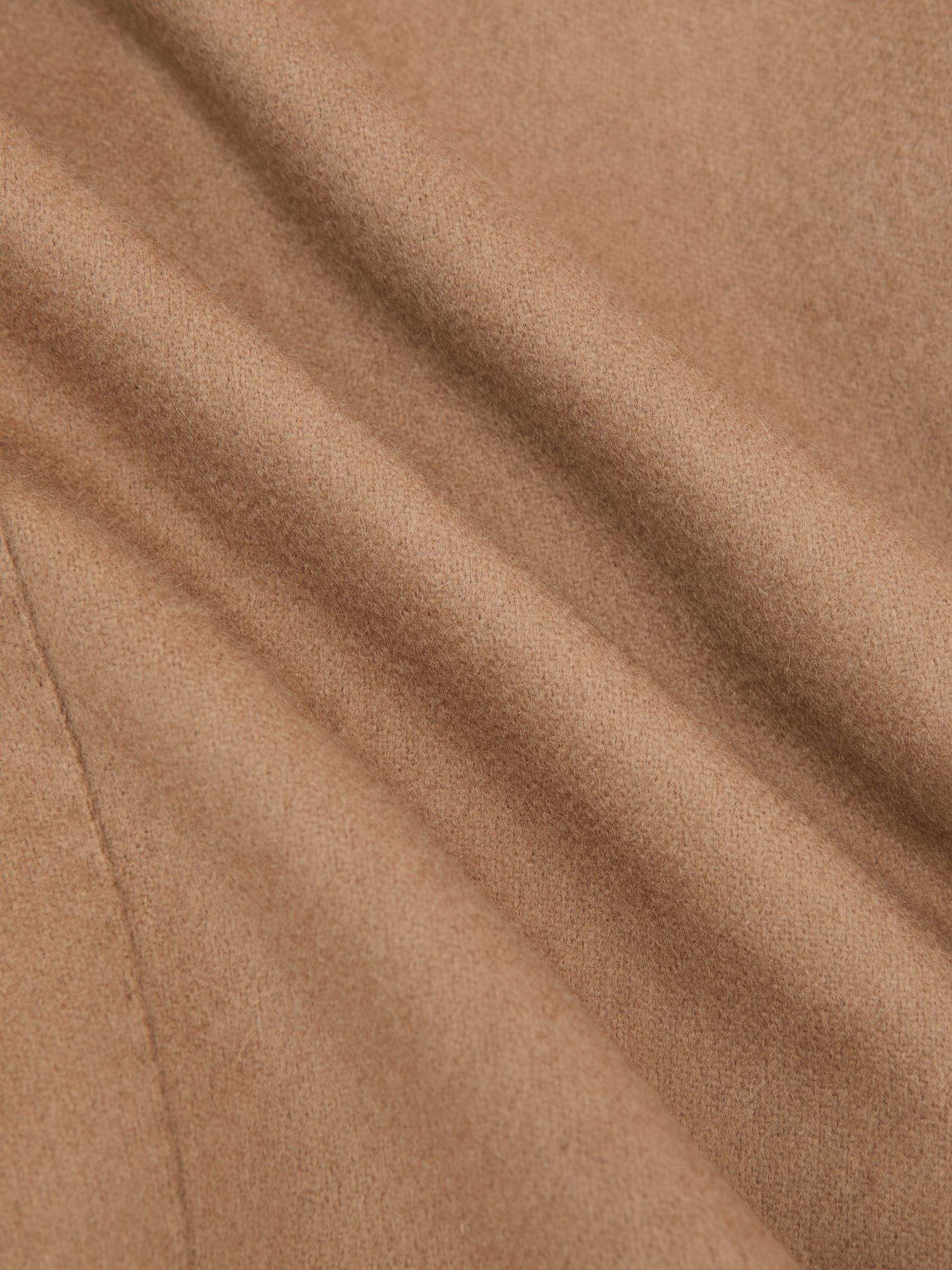 Atelier Cashmere Single-Breasted Blazer Tailored-Fit in Camel