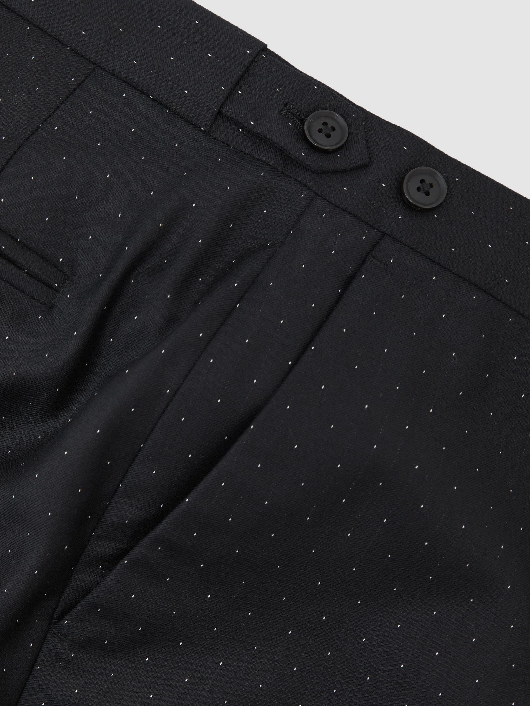 Suit Trousers in Midnight Navy