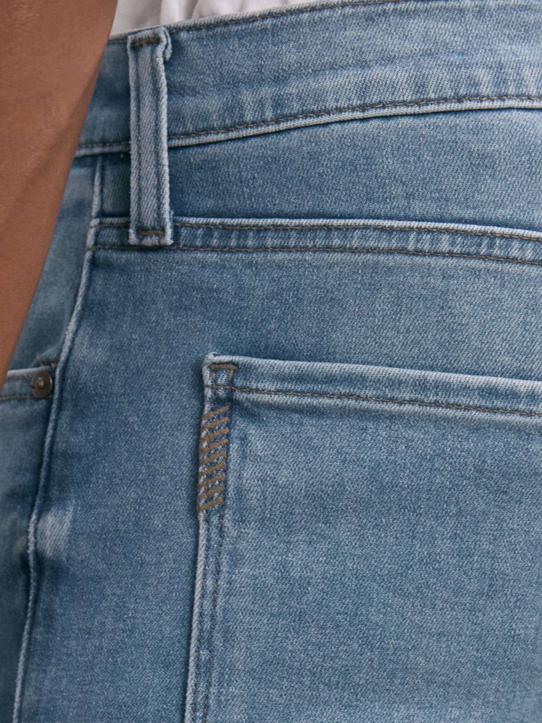 Paige Slim Fit Stretch Jeans in Kenney Blue