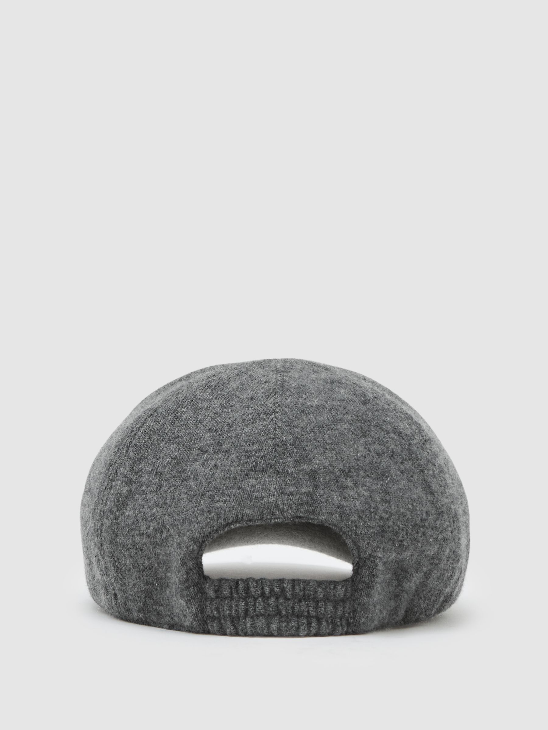Atelier 100% Cashmere Cap in Mid Grey