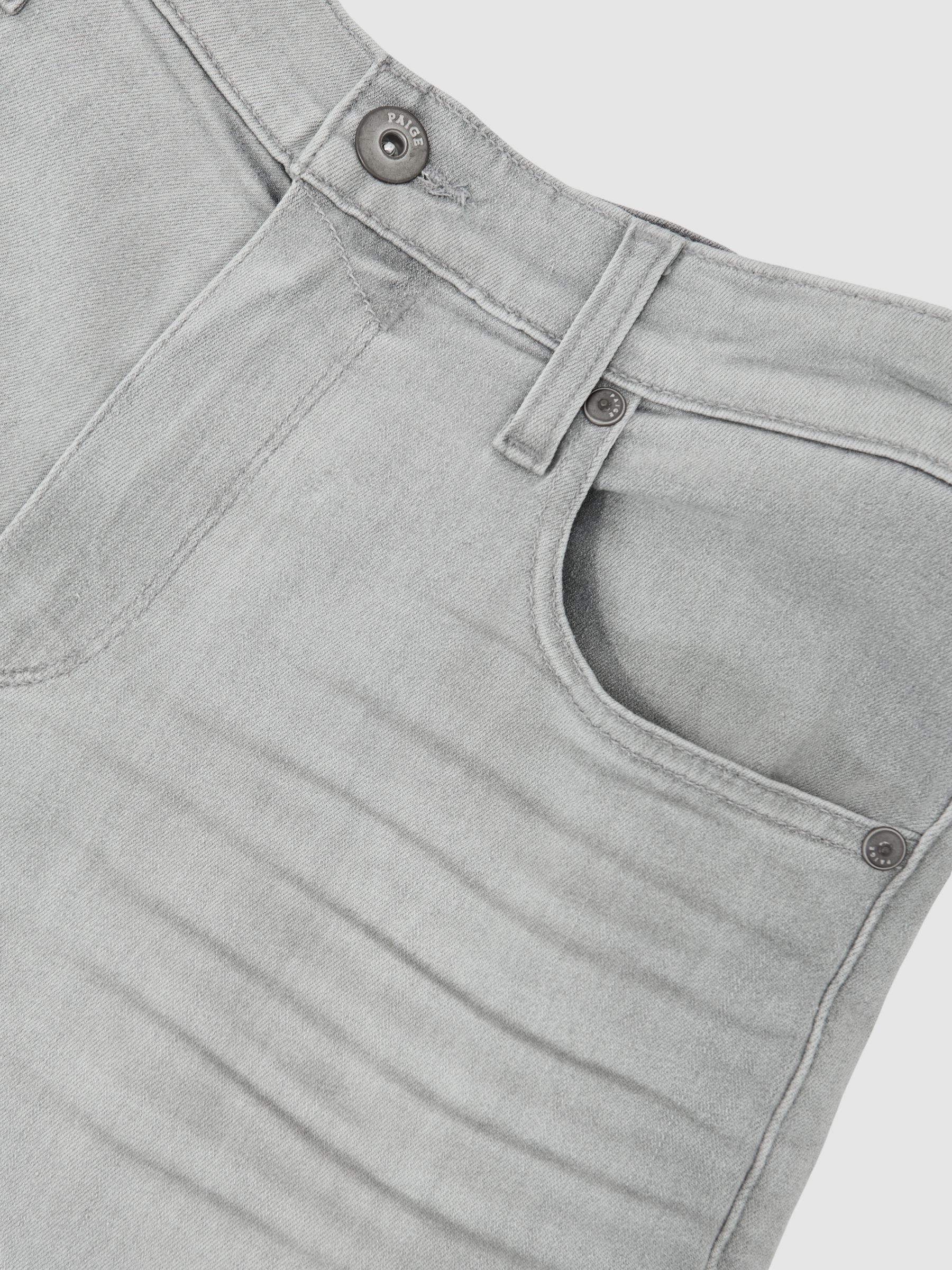 Paige Normandie Jeans in Light Grey