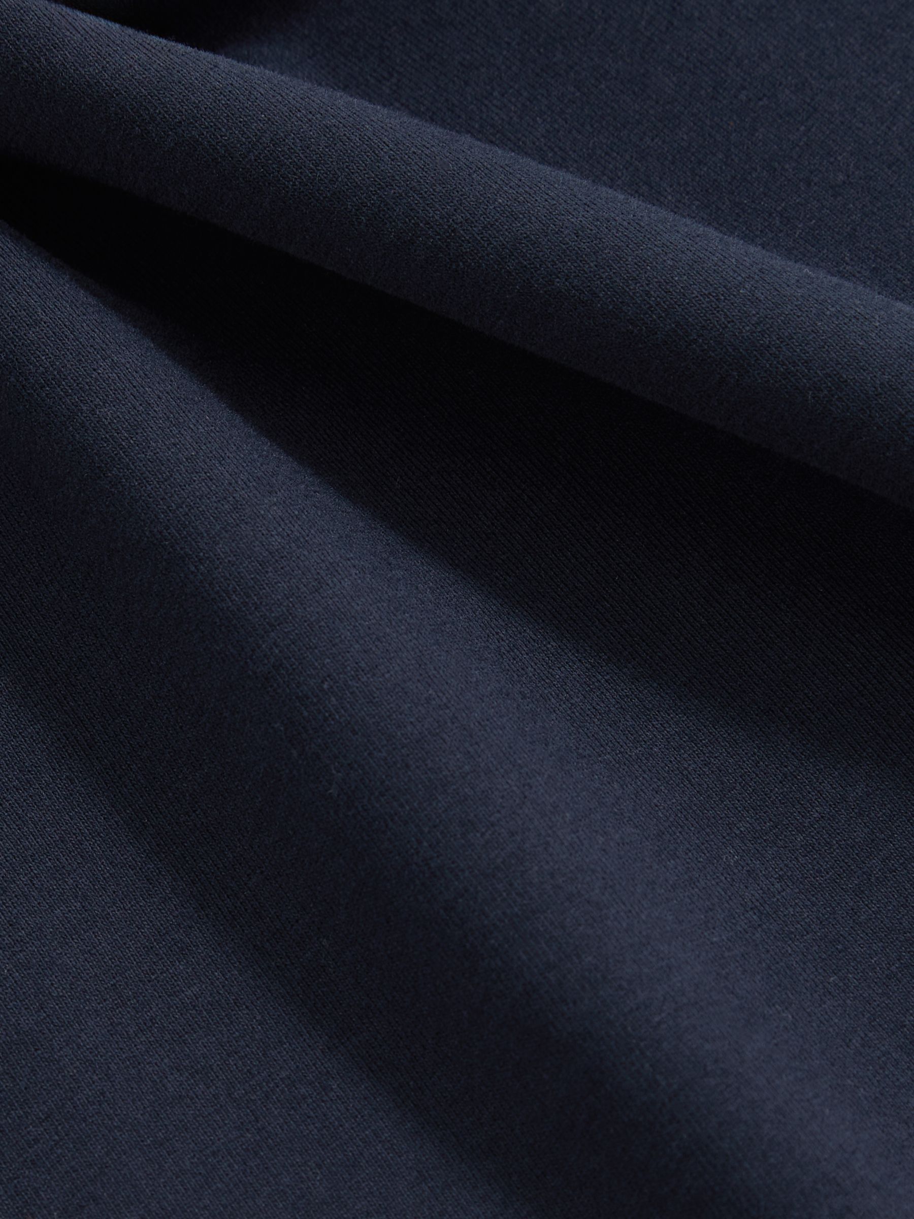 Stretch-Cotton Crew-Neck T-Shirt in Navy