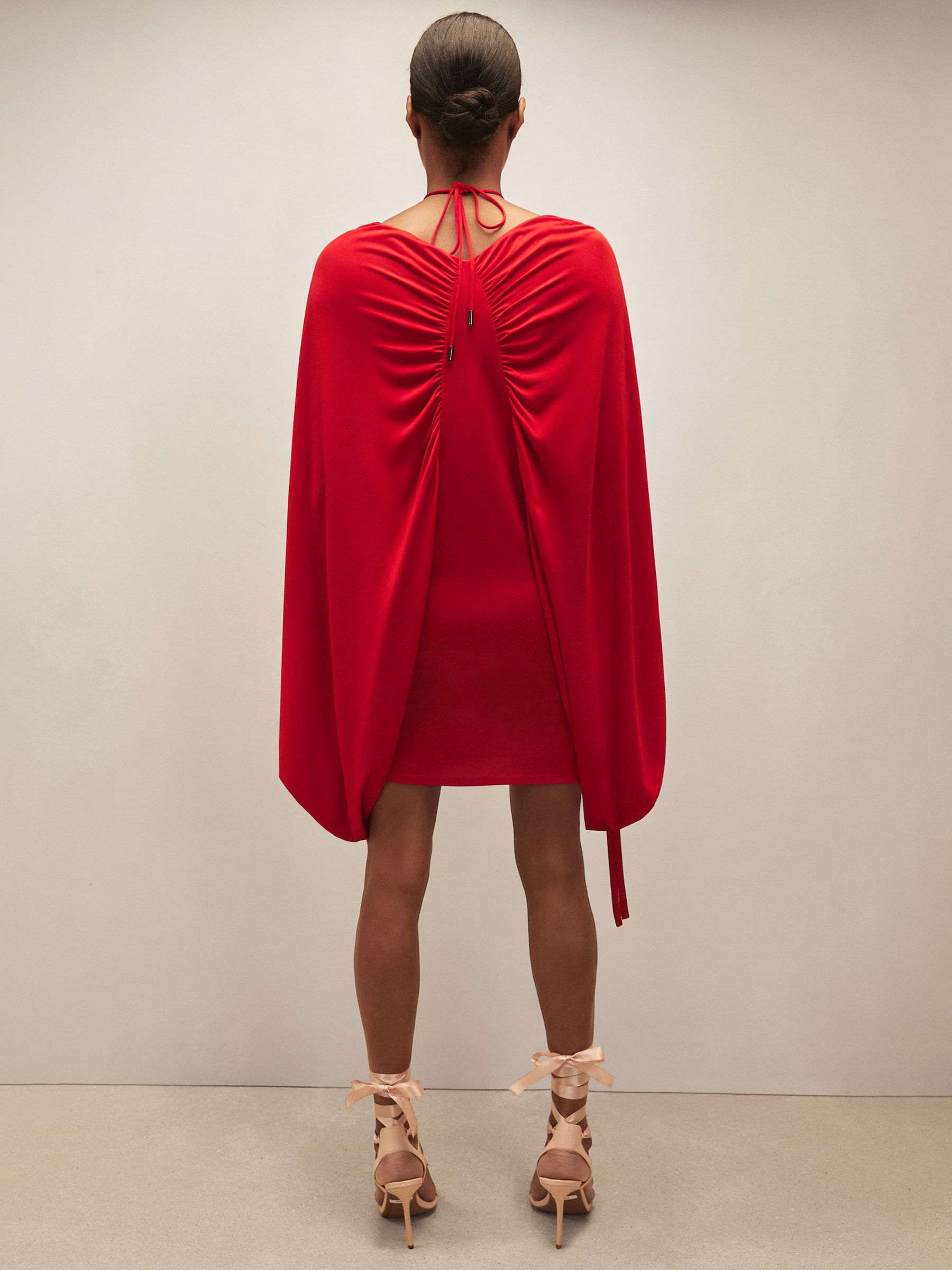 Reiss | Royal Ballet Batwing Dress in Red