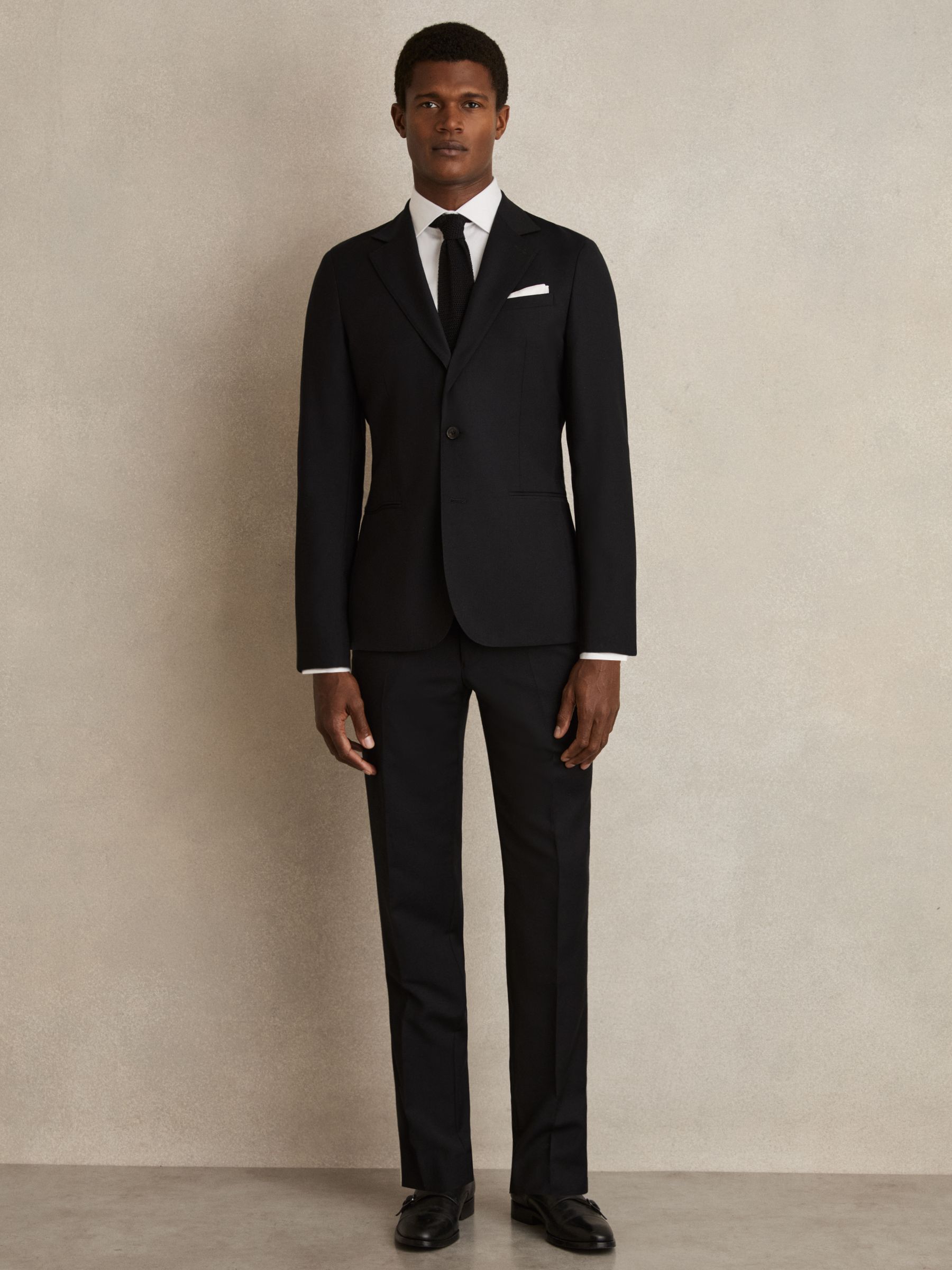 Slim Fit Cotton-Satin Regular-Fit Stripe Shirt in White