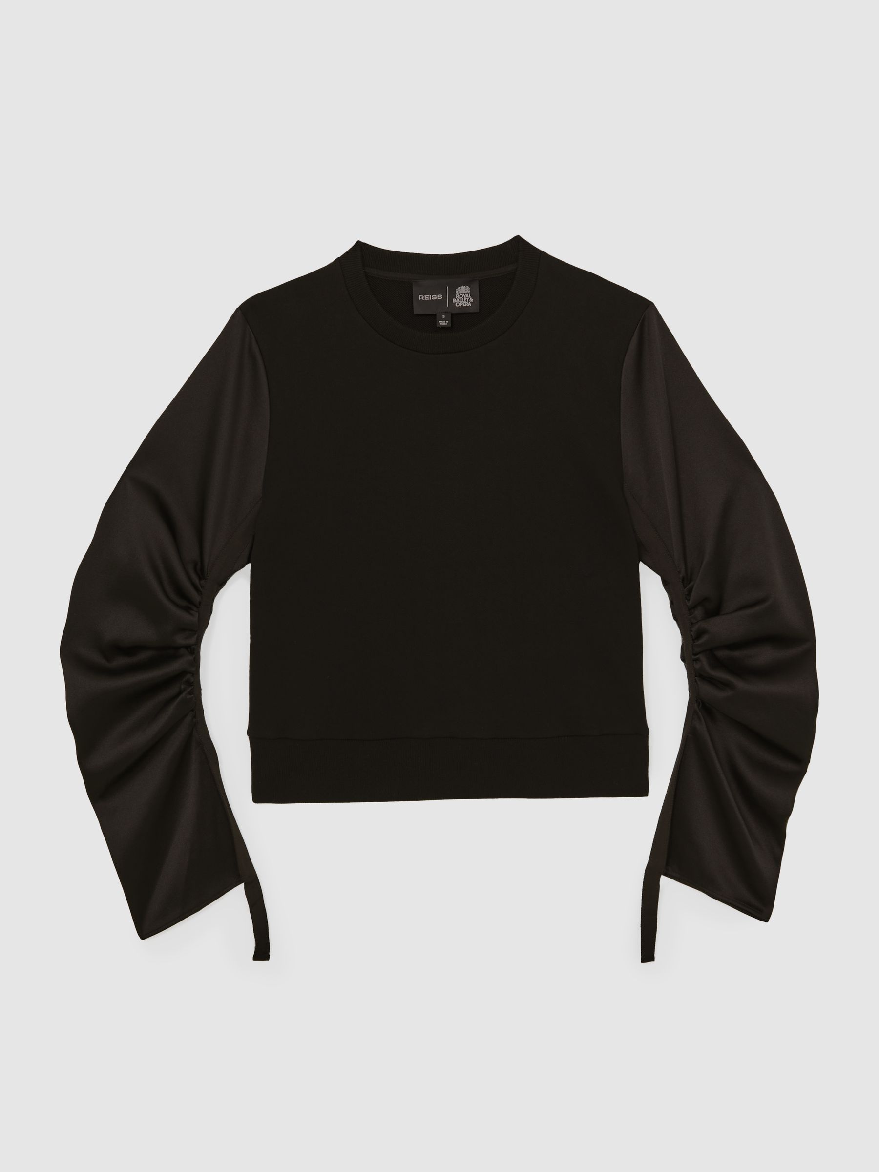 Reiss | Royal Ballet Panel Sweatshirt in Black