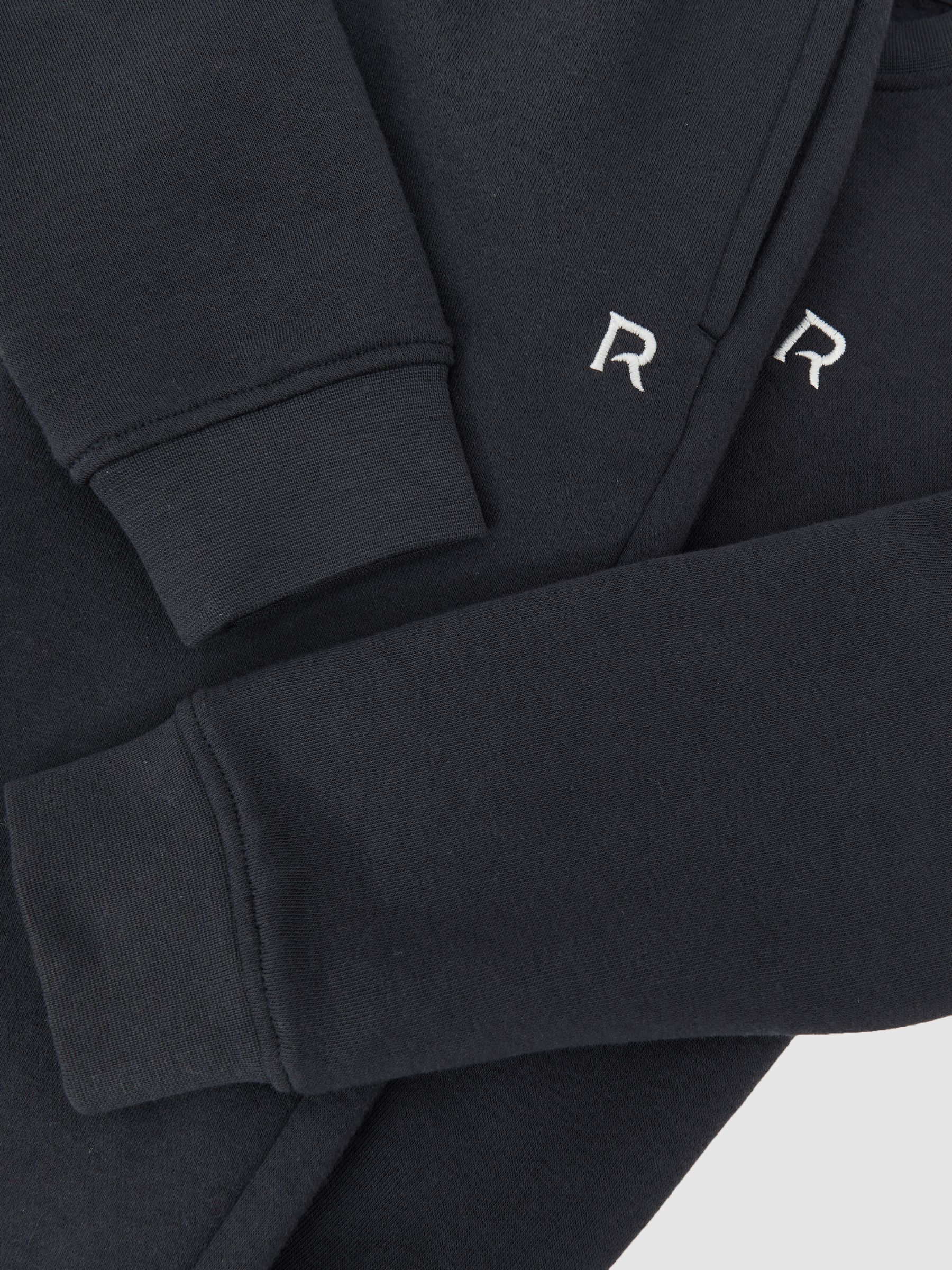 9-13 yrs Logo Sweatshirt and Joggers Set Cotton-Blend in Navy