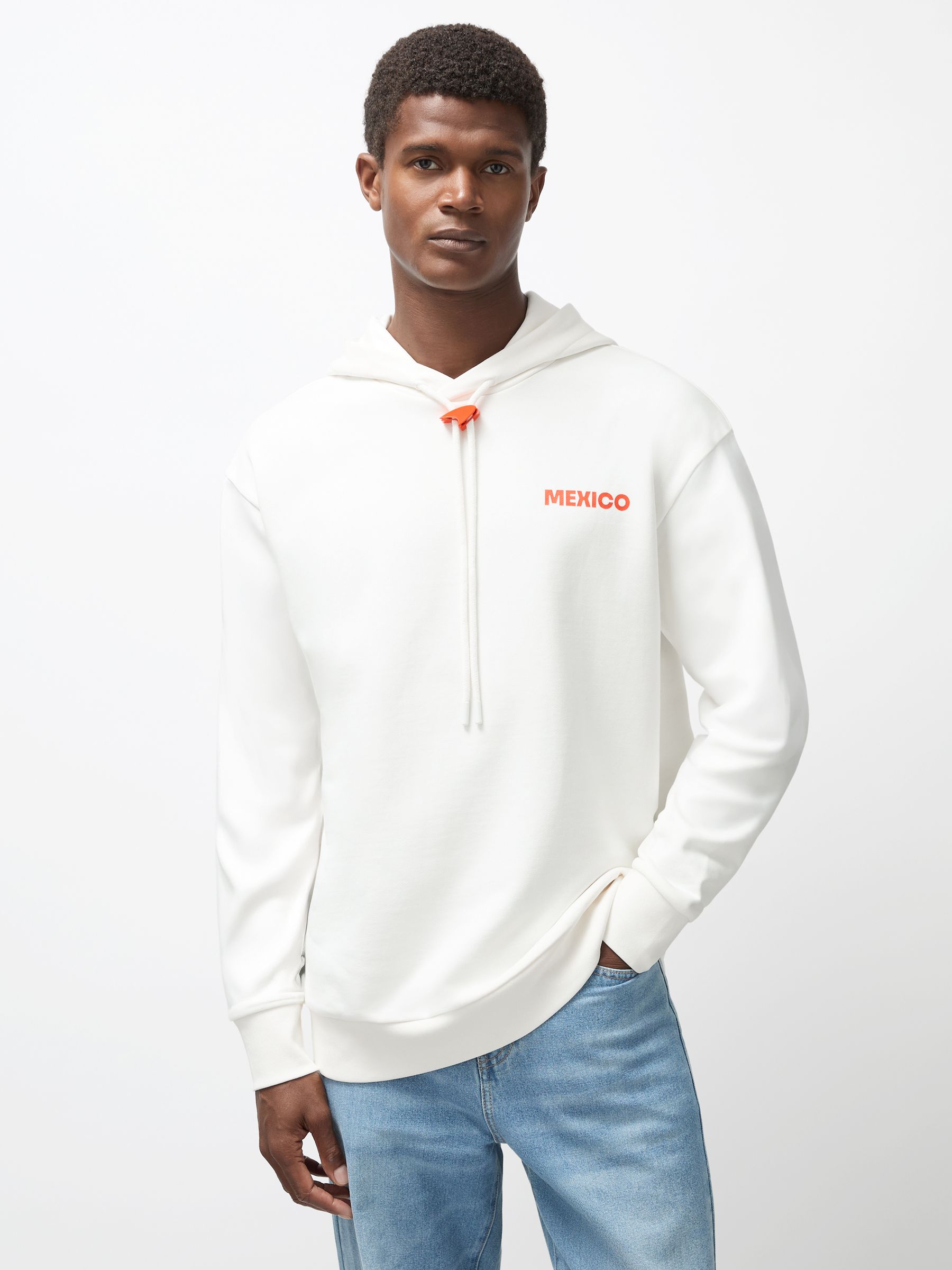 McLaren F1 Team Mexico City Hoodie Unisex Fit in White