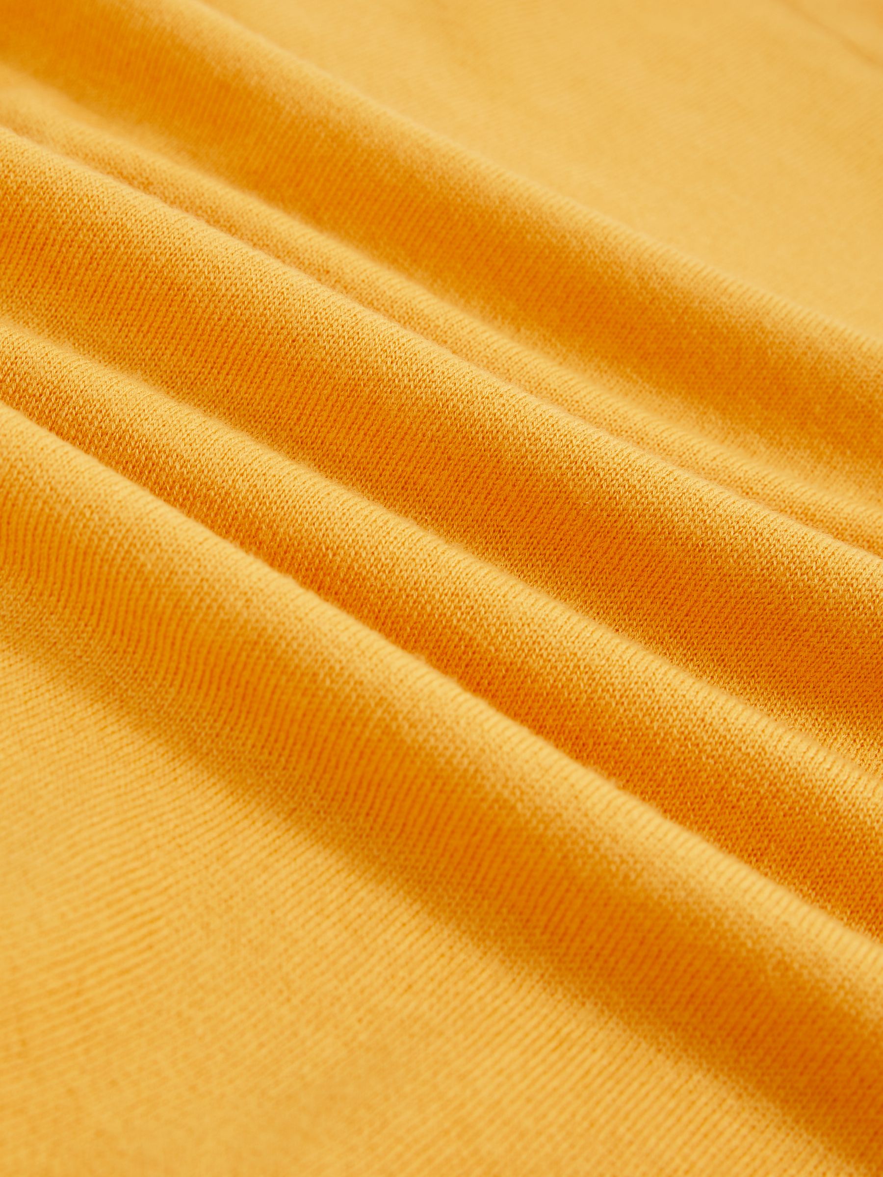 Merino Wool Crew-Neck Jumper in Yellow